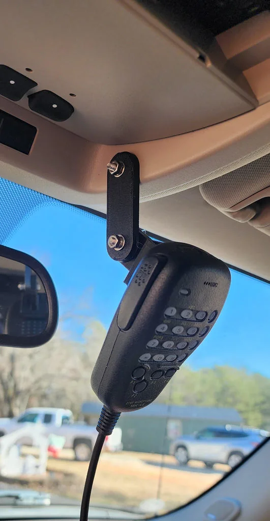 Крепление для микрофона радиостанции