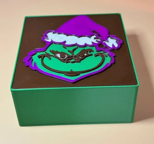 Коробка для подарков Гринча