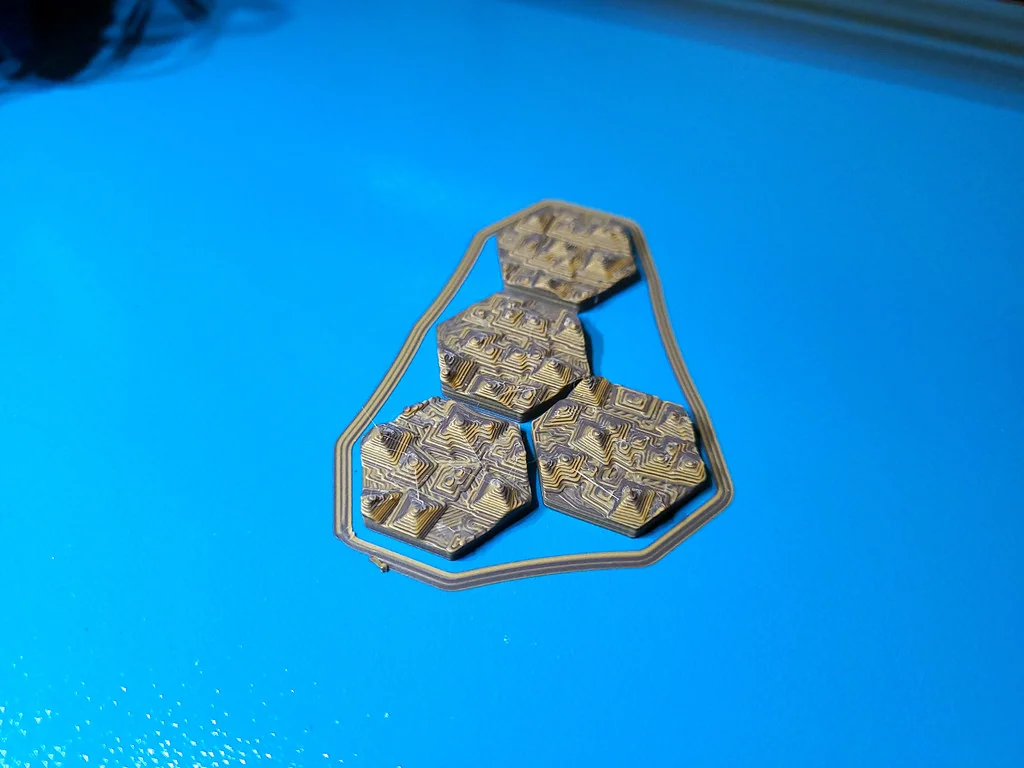 Генератор текстурированных шестиугольных плиток