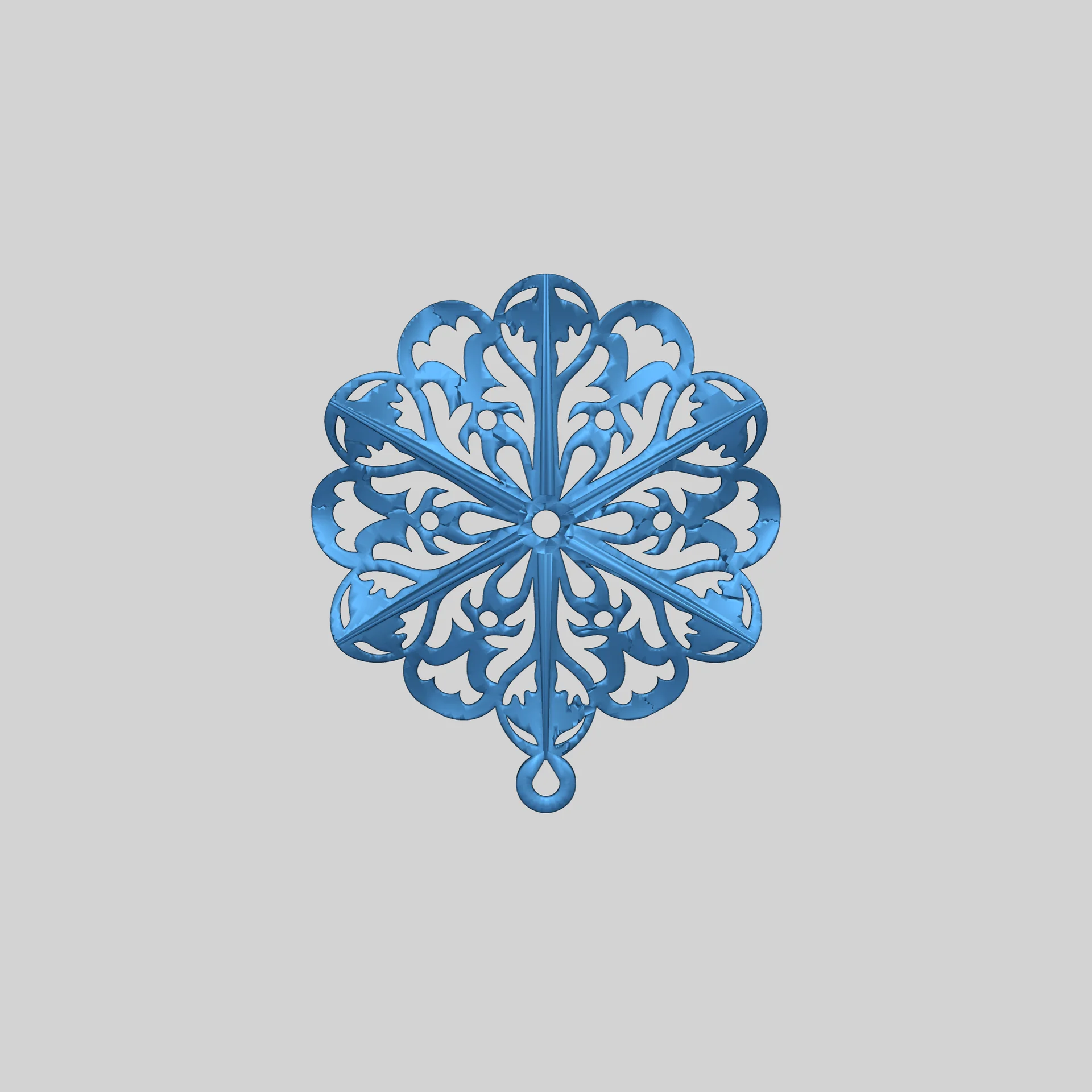 Кружевные праздничные ornaments для 3D печати