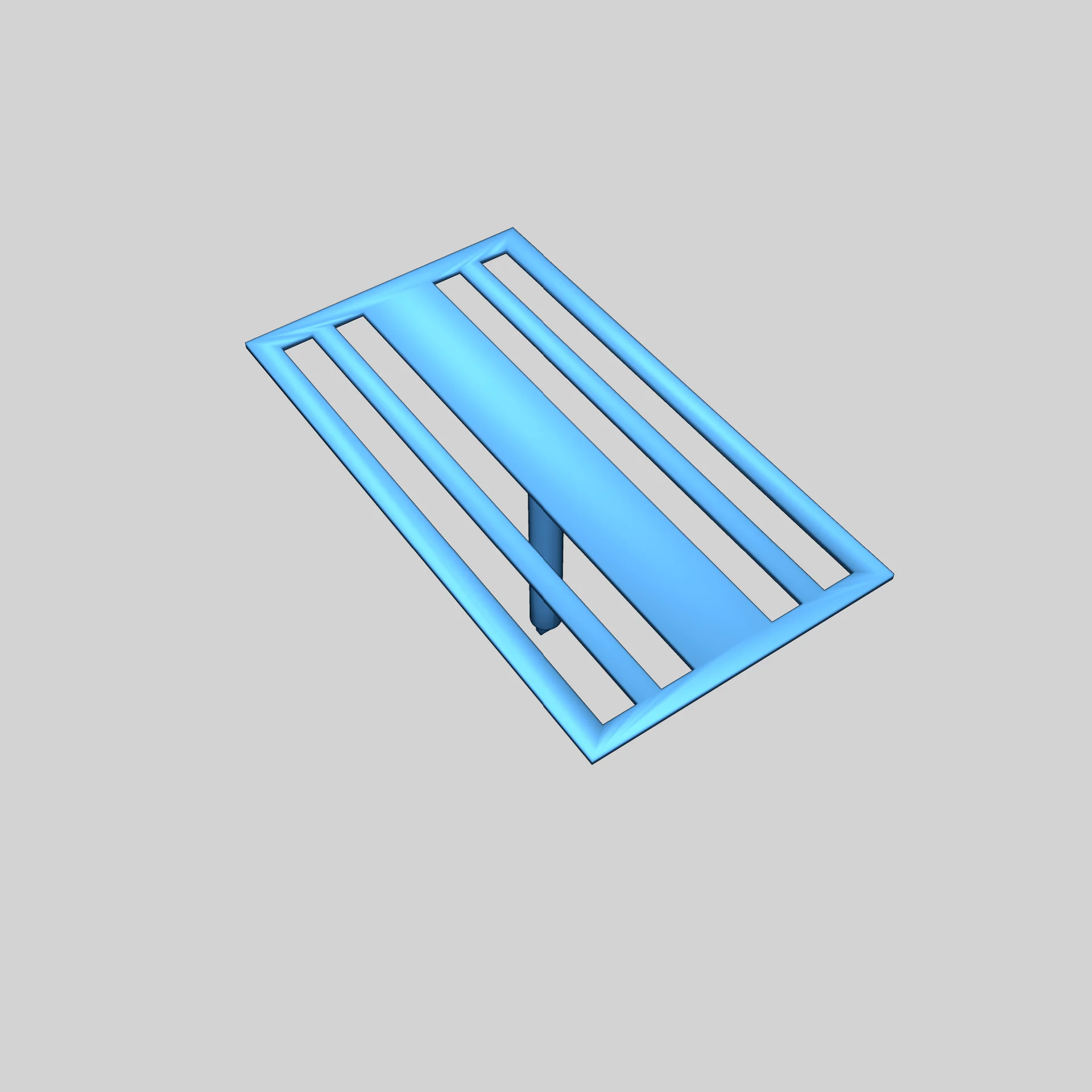 Модель автомобиля на воздушной тяге