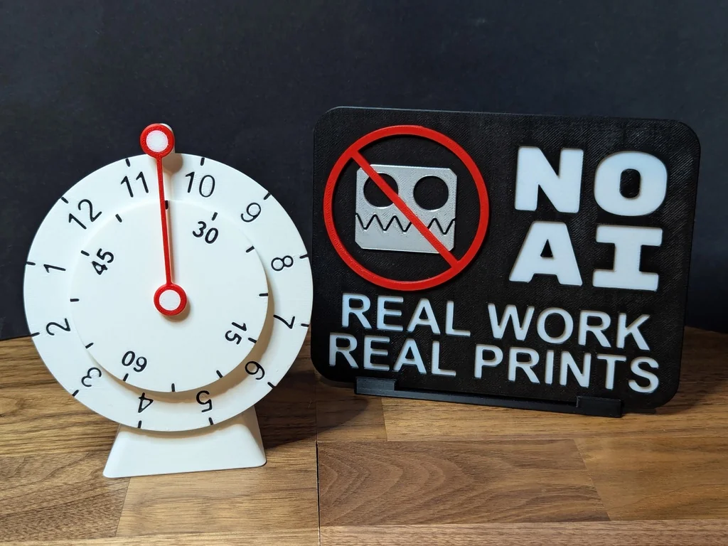 Инвертированные настенные часы