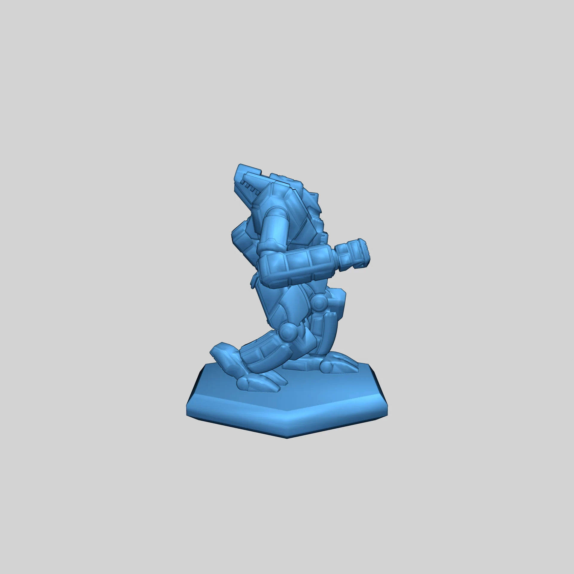 3D Модель: Dart Battlemech