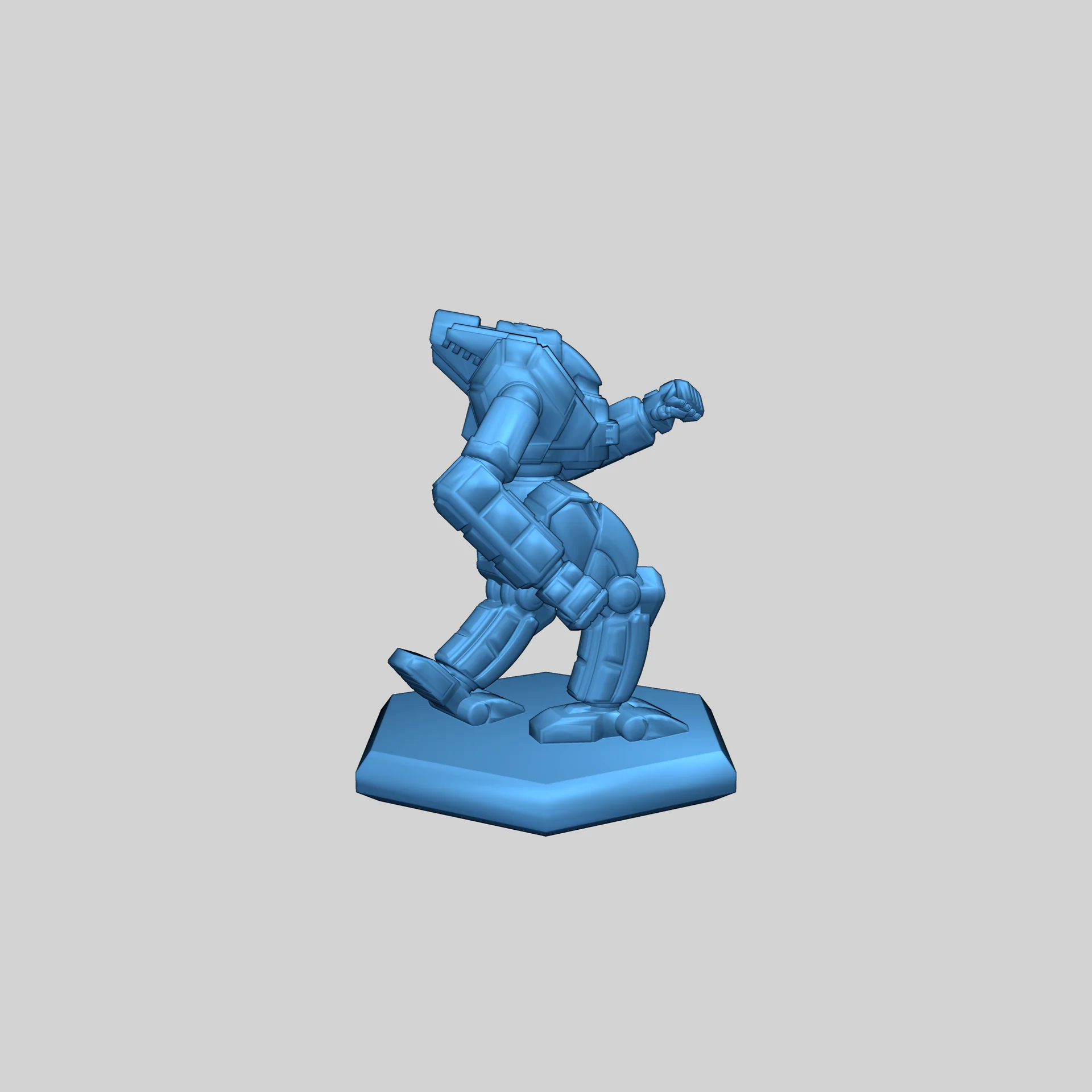 3D Модель: Dart Battlemech