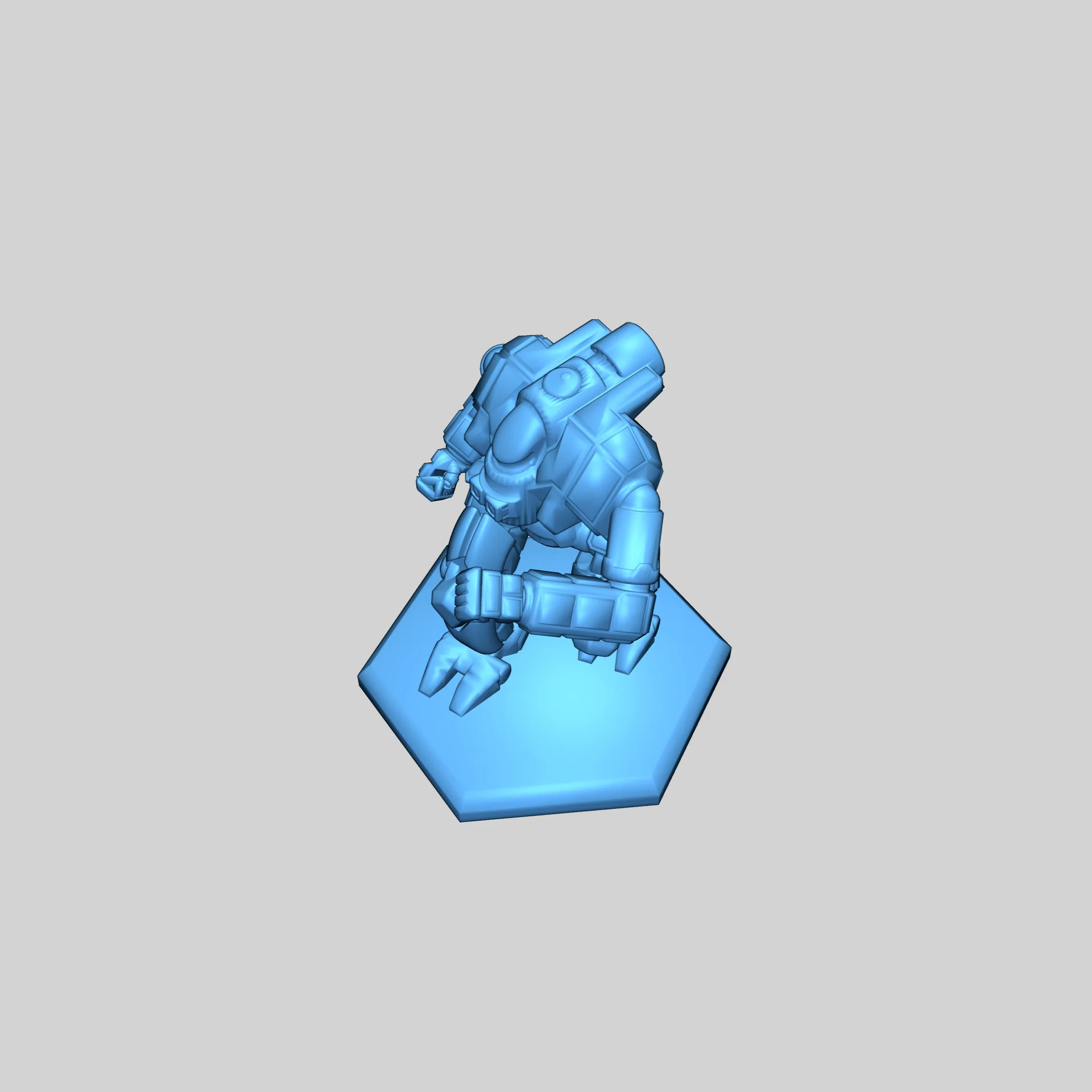 3D Модель: Dart Battlemech