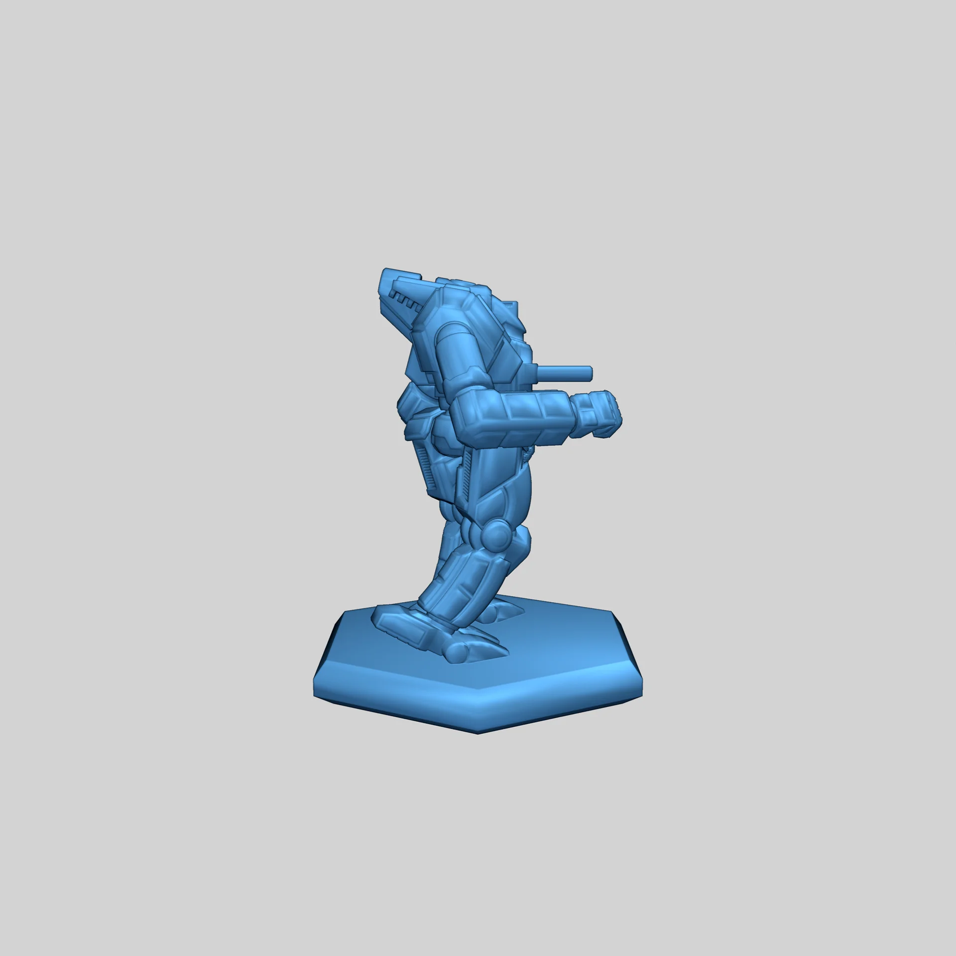 3D Модель: Dart Battlemech