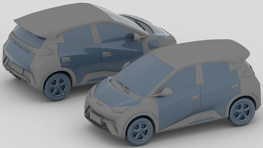 3D Модель BYD Seagull 2024