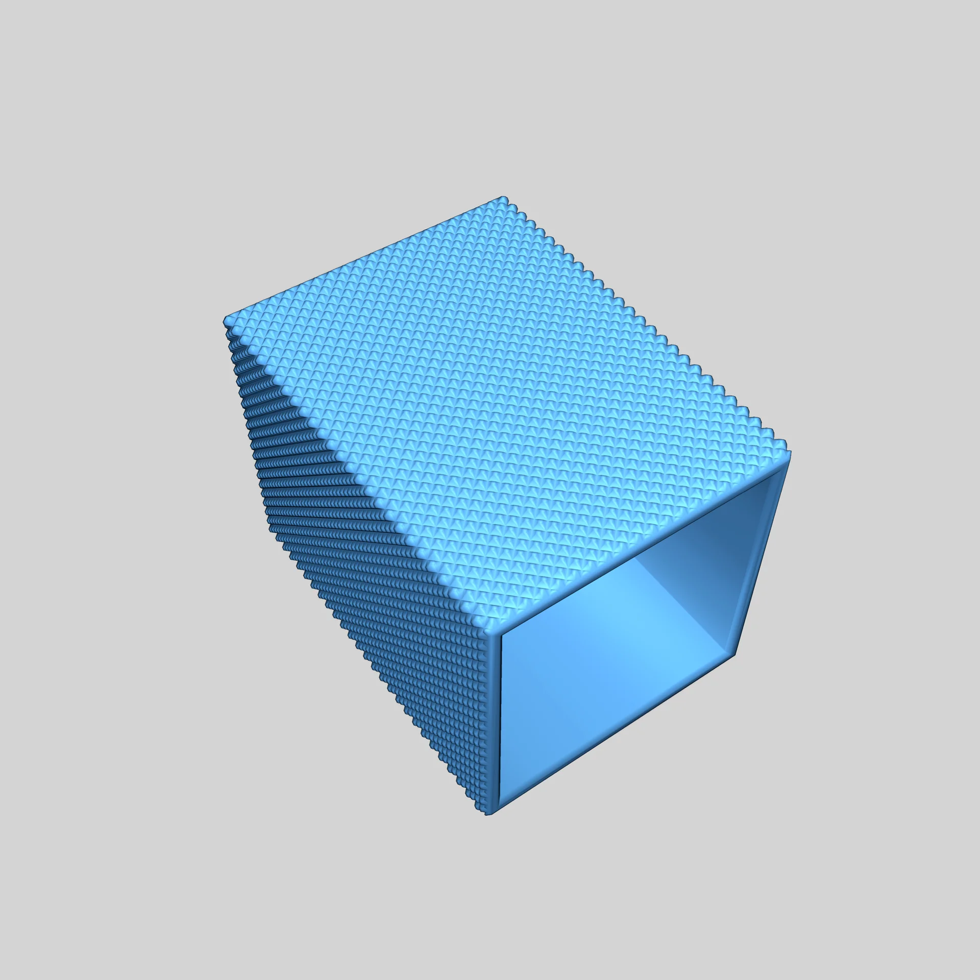 Прямоугольный Подставка для Карандашей с Рифлением