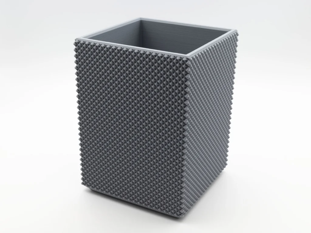 Прямоугольный Подставка для Карандашей с Рифлением