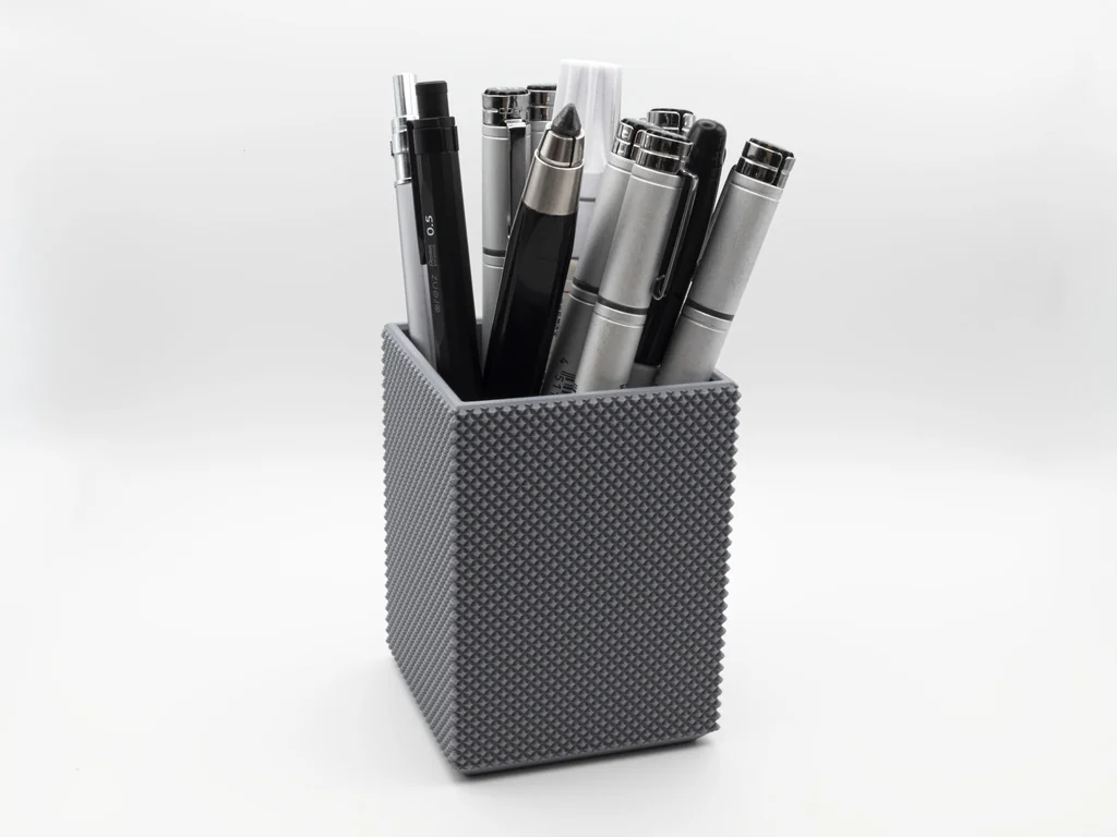 Прямоугольный Подставка для Карандашей с Рифлением