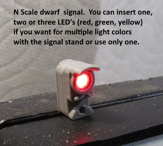 Модели карликовых сигналов для железной дороги масштаба N