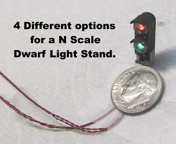 Модели карликовых сигналов для железной дороги масштаба N