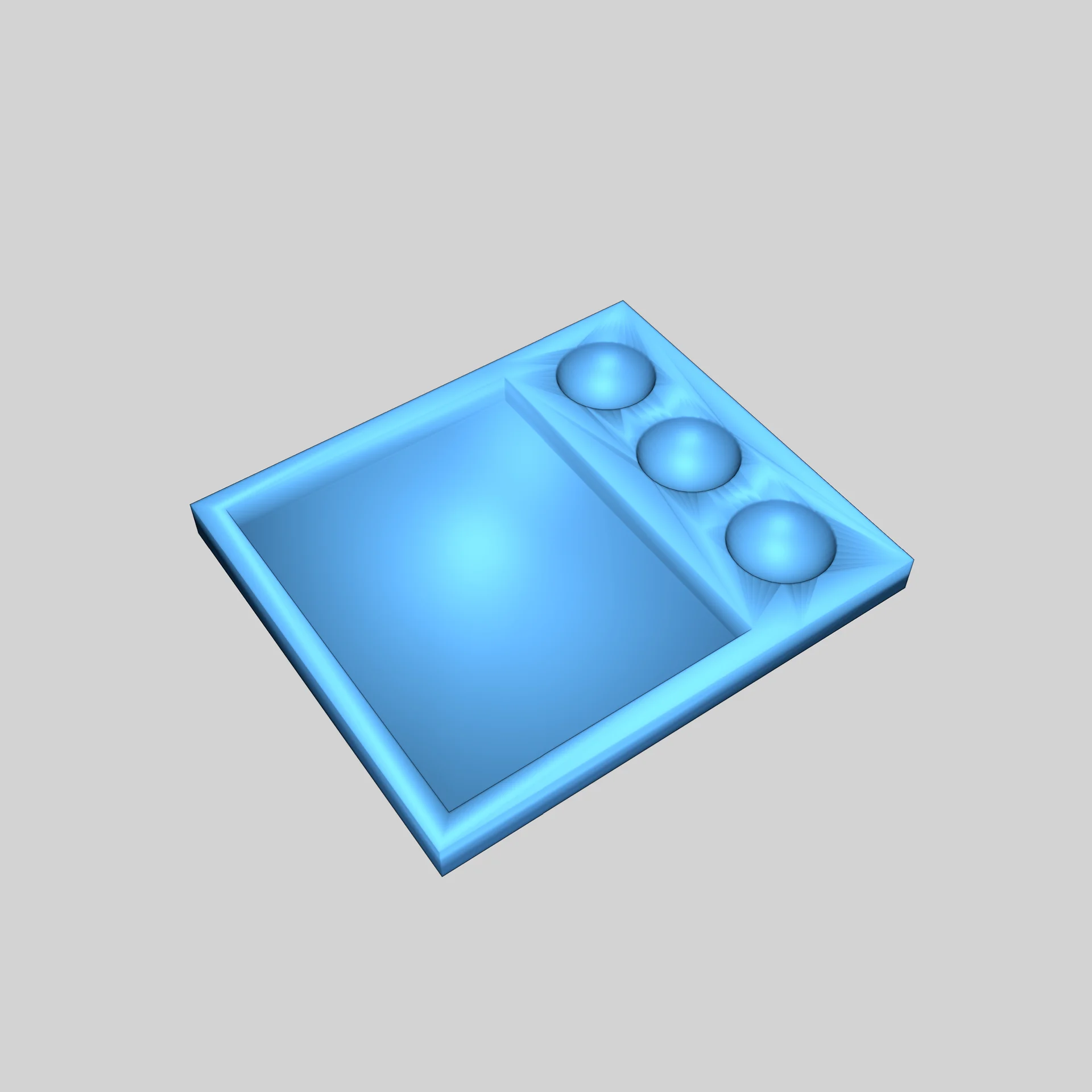 Модель Влажной Палитры для Рисования