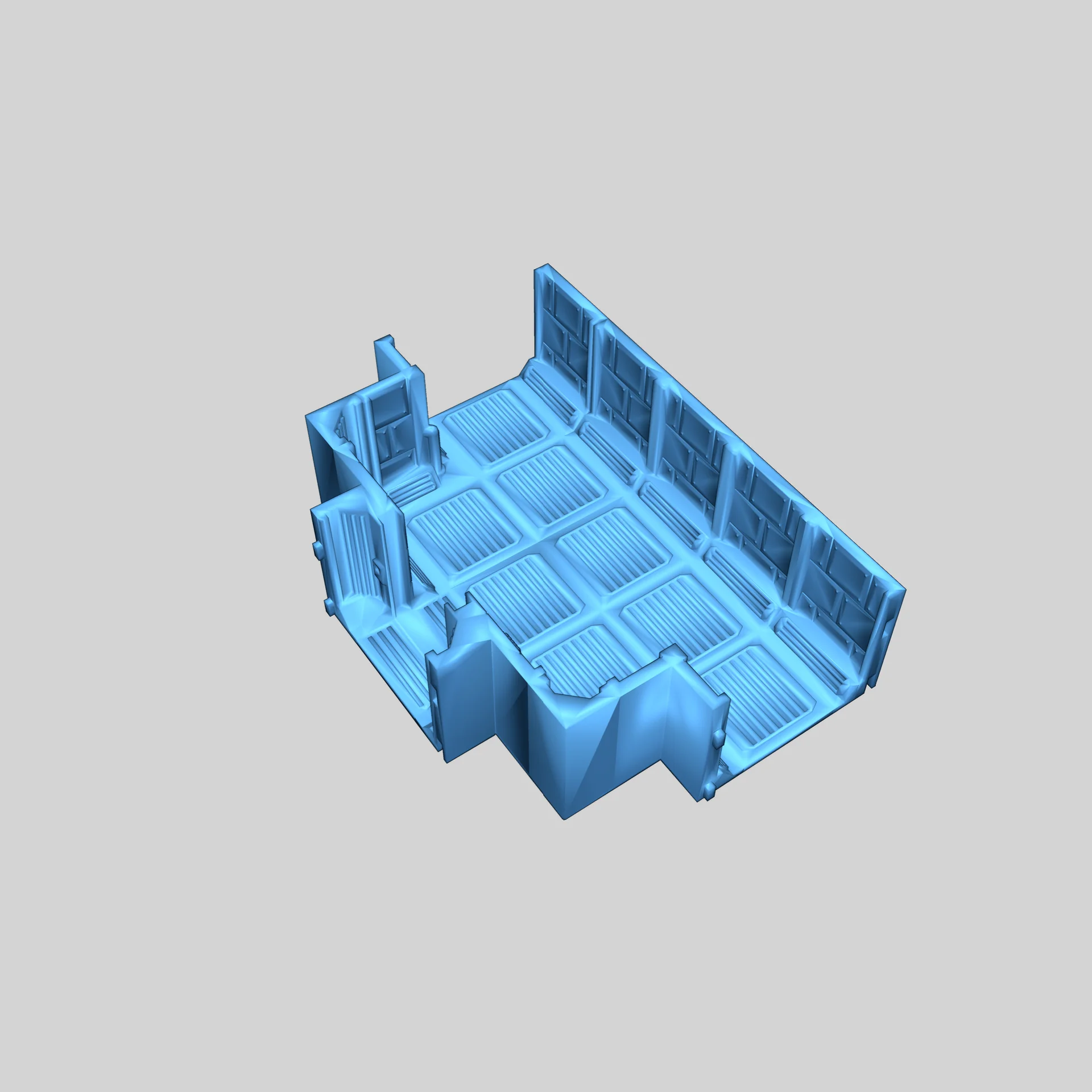 Коридоры и модули карты Space Hulk