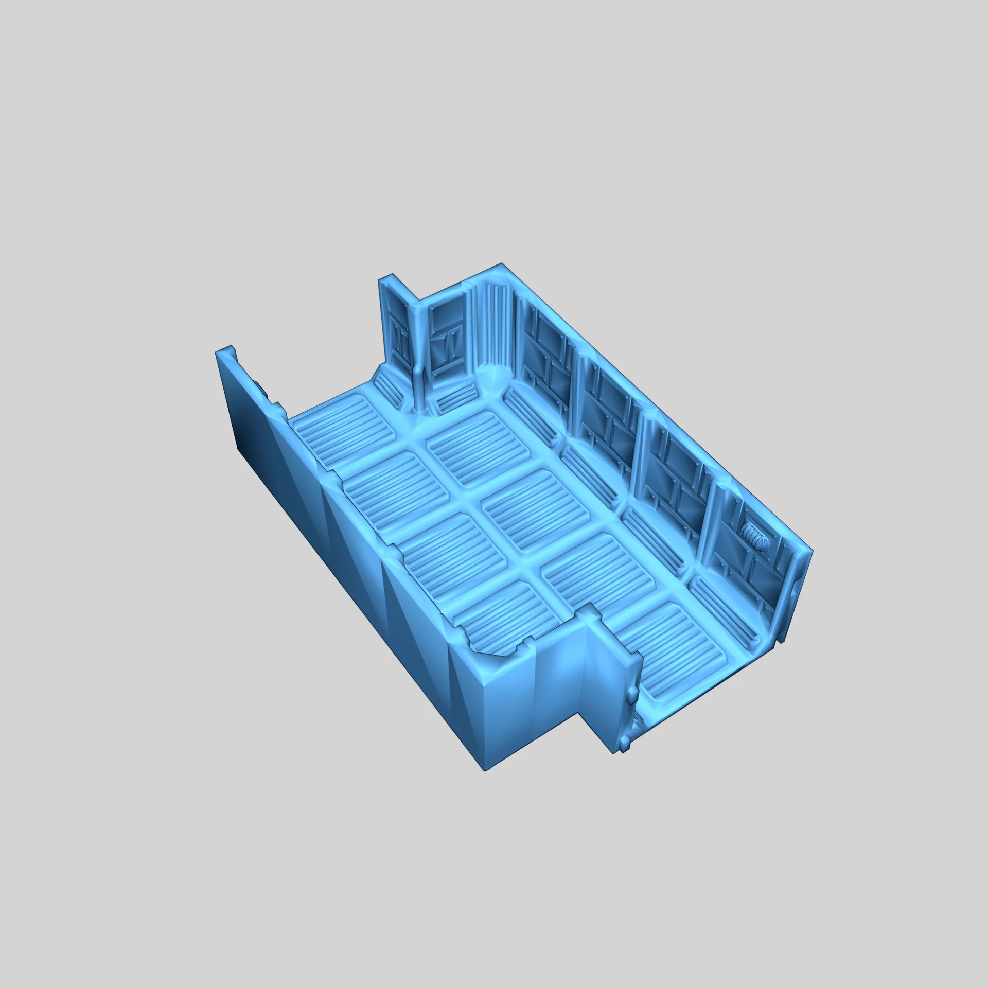 Коридоры и модули карты Space Hulk