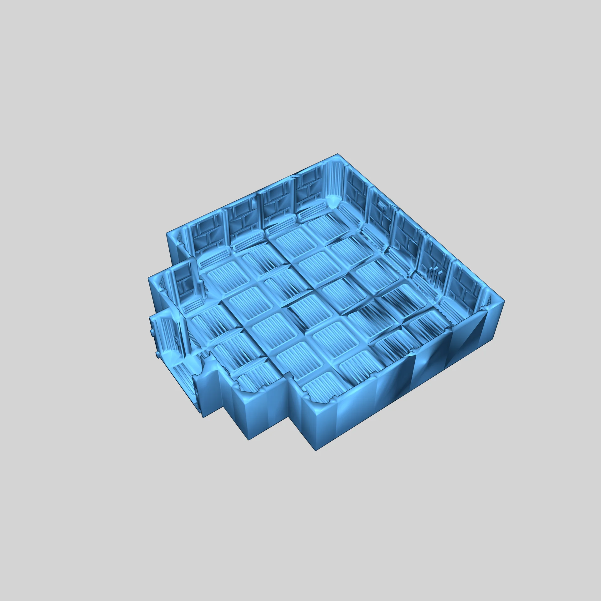 Коридоры и модули карты Space Hulk