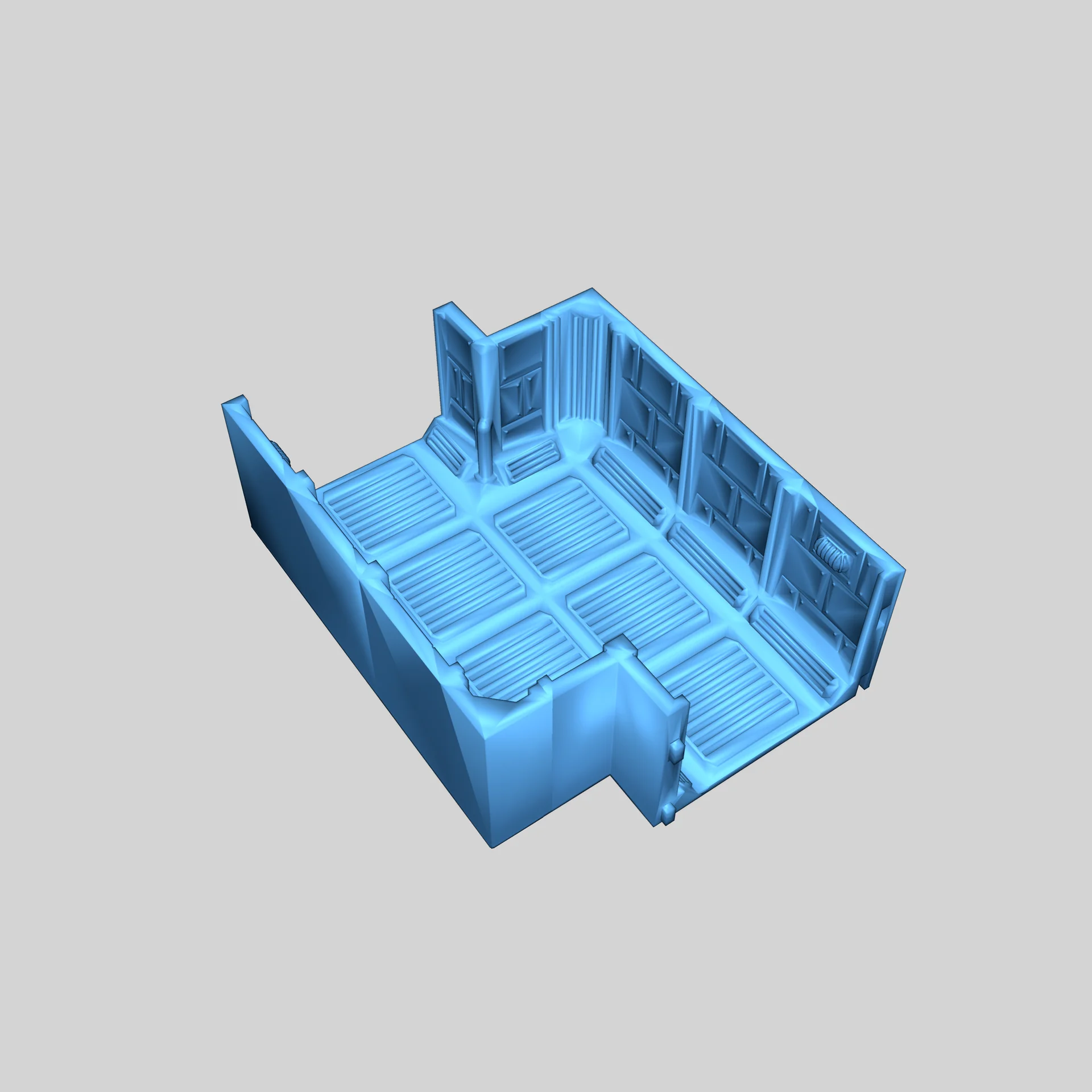 Коридоры и модули карты Space Hulk