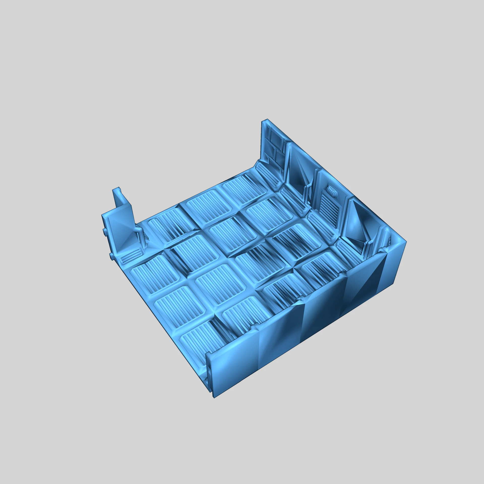 Коридоры и модули карты Space Hulk