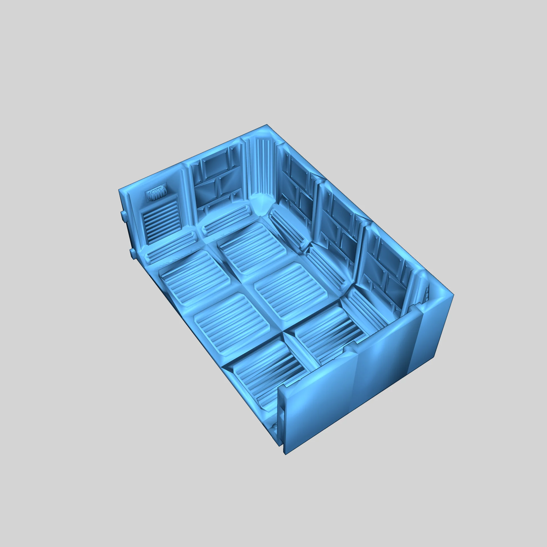 Коридоры и модули карты Space Hulk