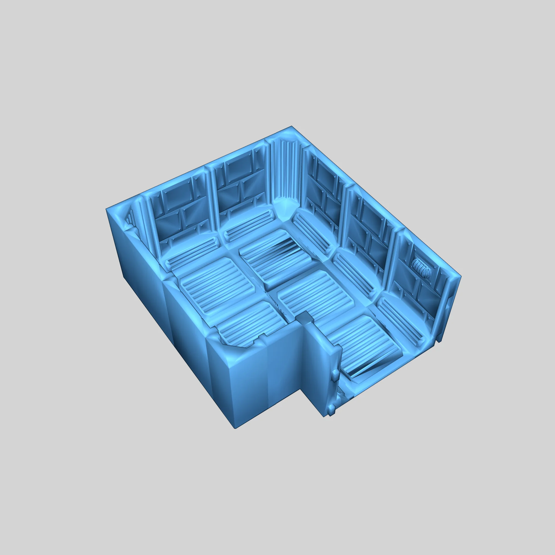 Коридоры и модули карты Space Hulk