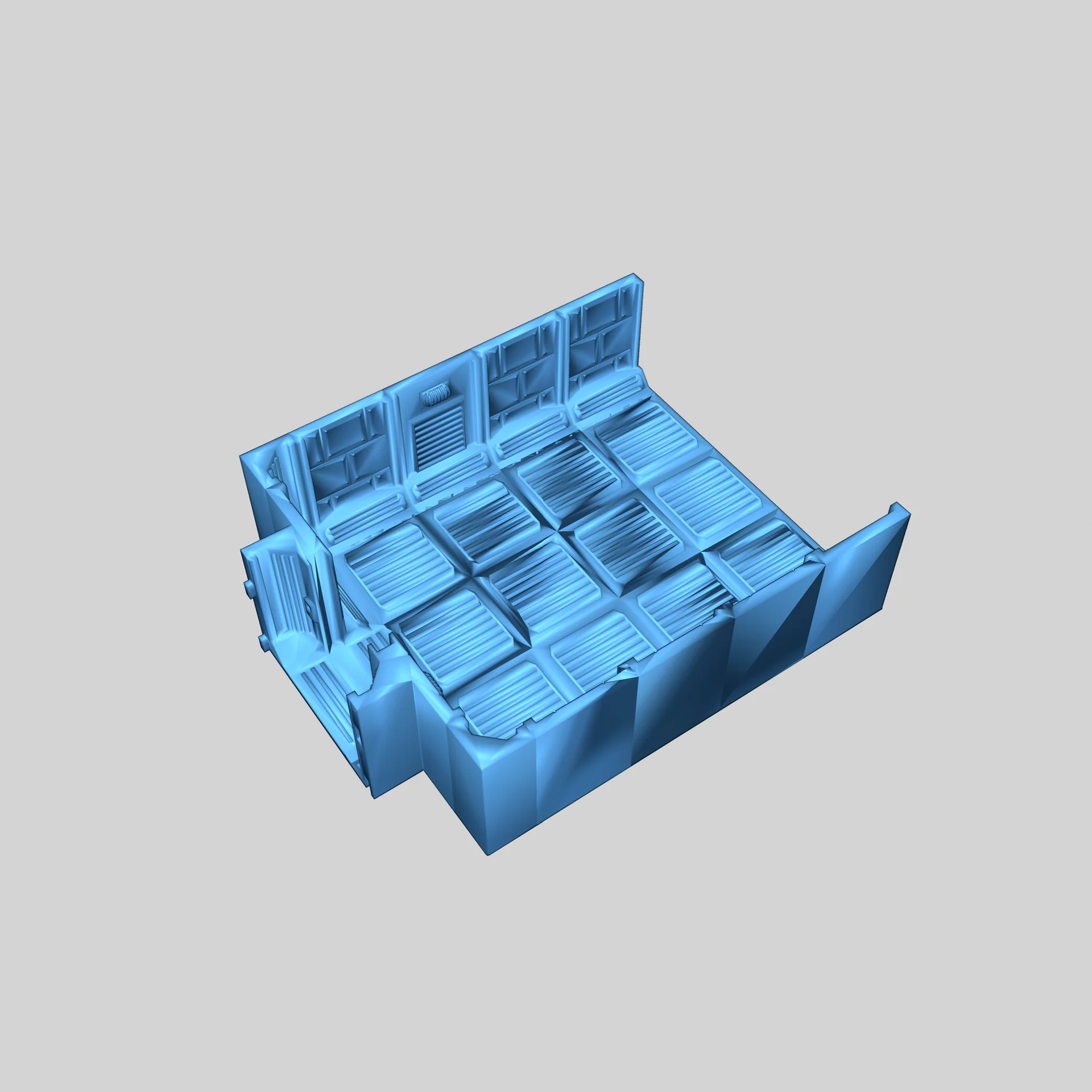 Коридоры и модули карты Space Hulk