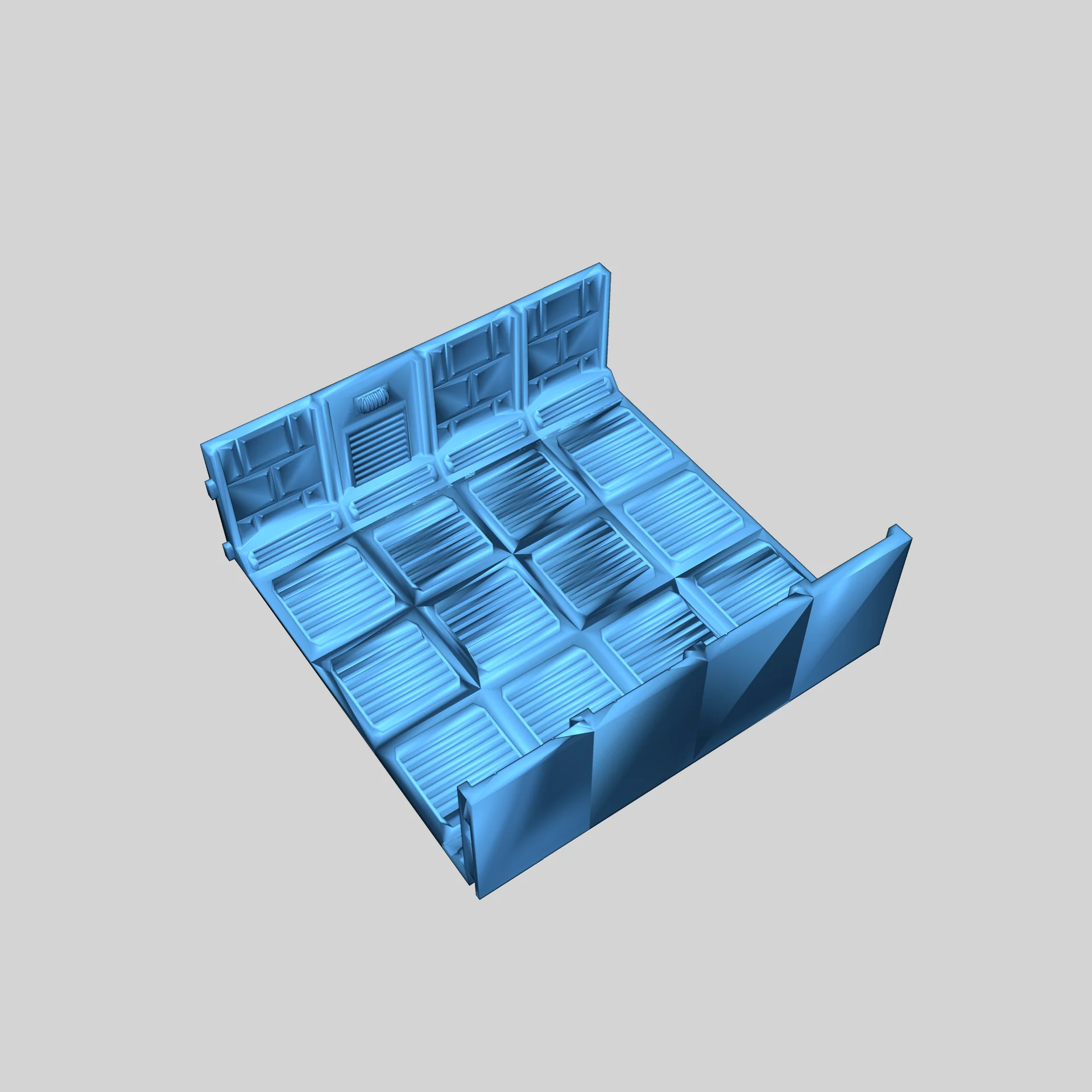 Коридоры и модули карты Space Hulk