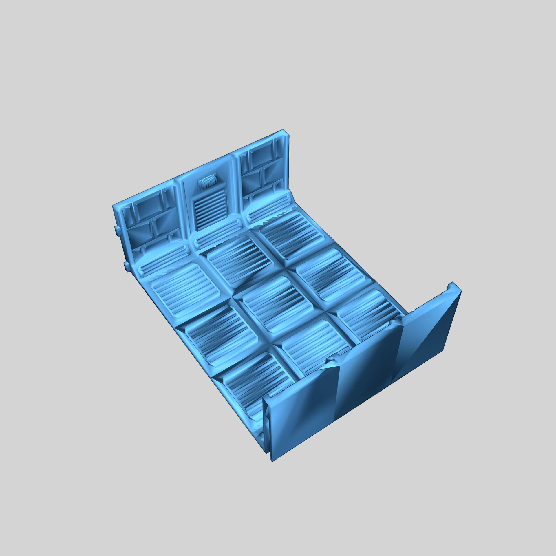 Коридоры и модули карты Space Hulk