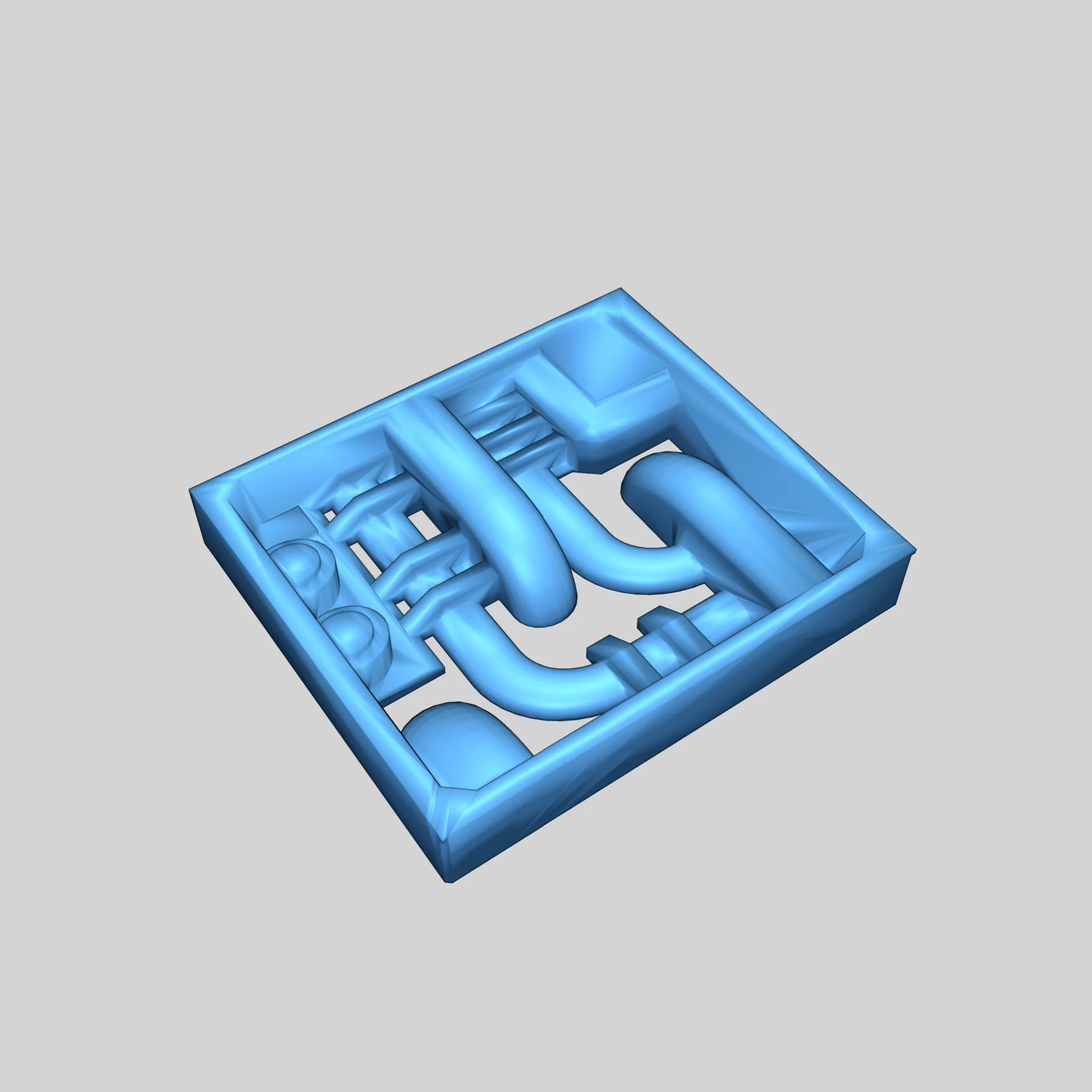 Коридоры и модули карты Space Hulk