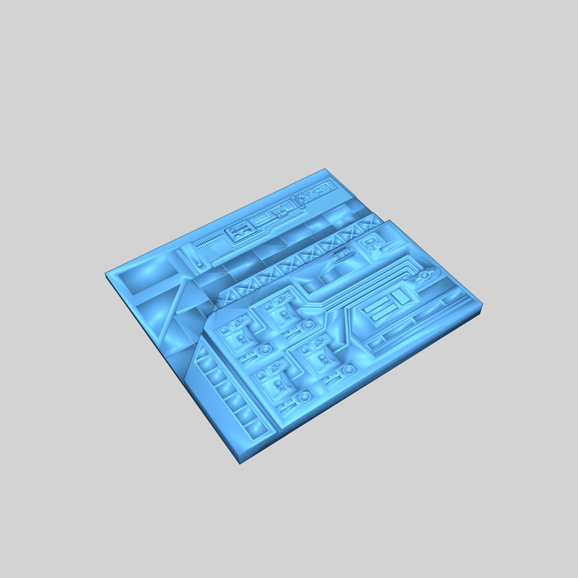 Коридоры и модули карты Space Hulk