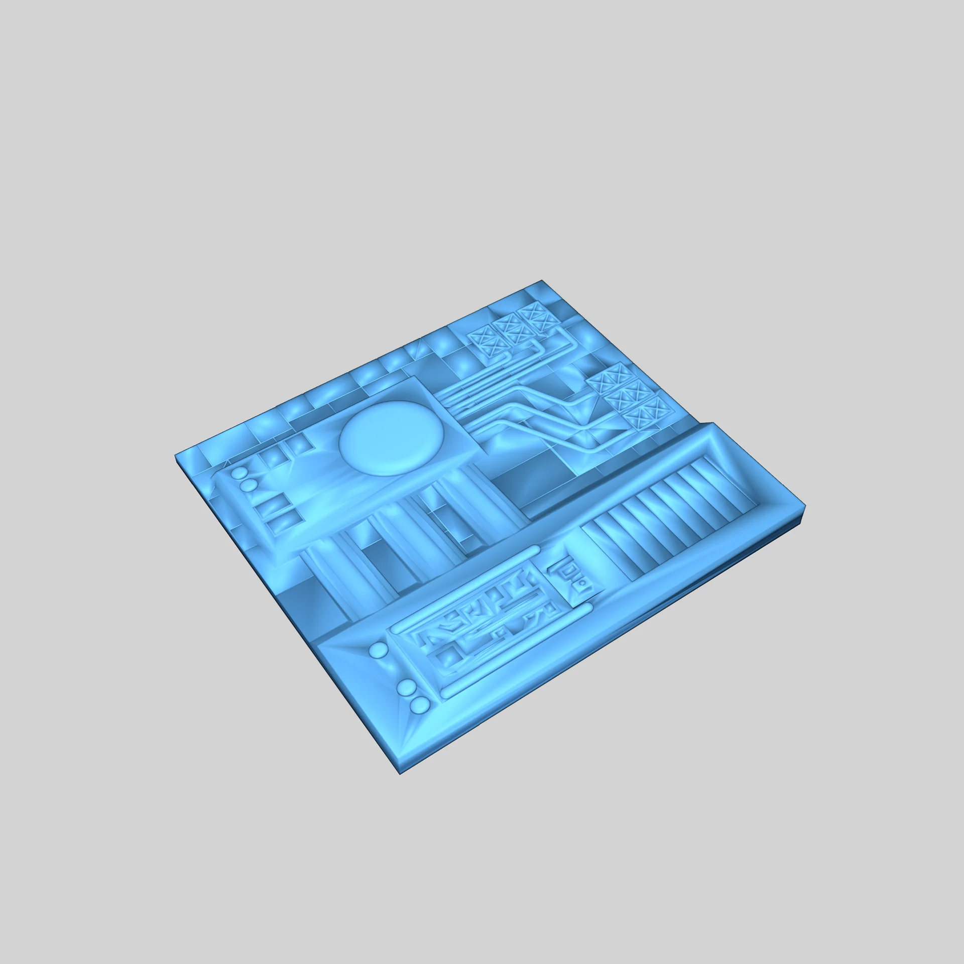 Коридоры и модули карты Space Hulk