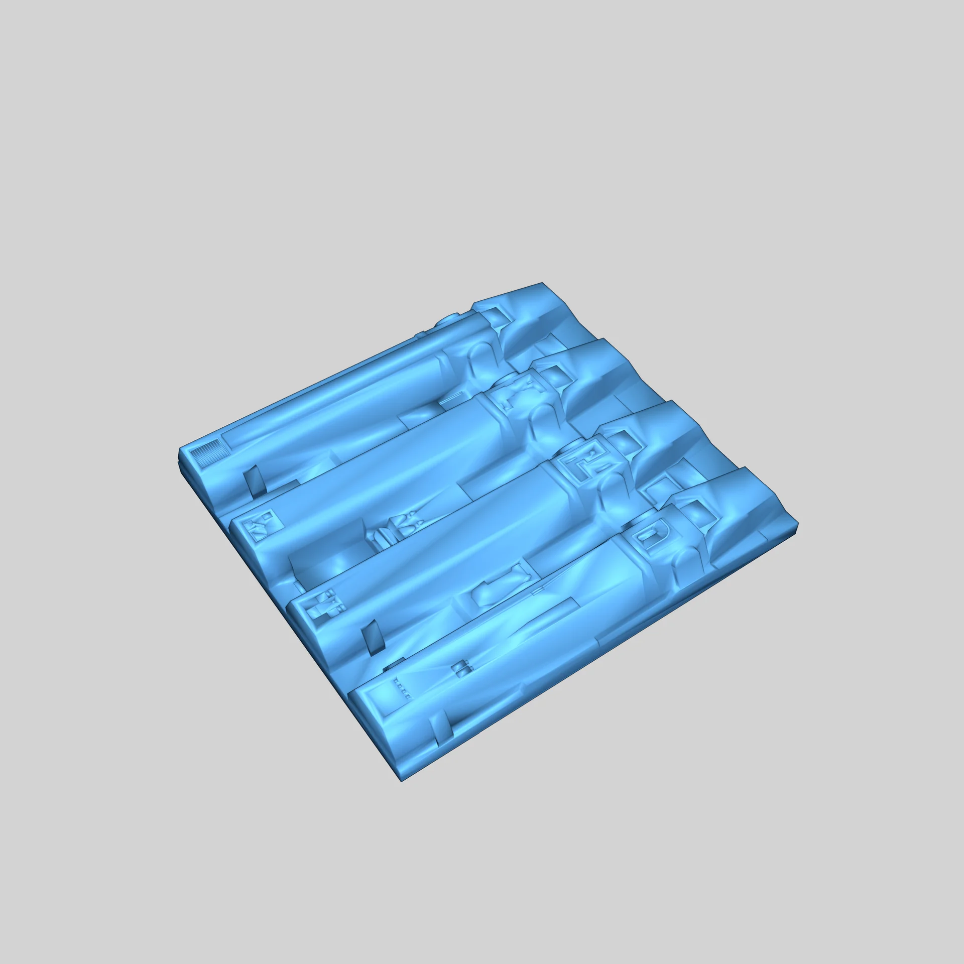 Коридоры и модули карты Space Hulk