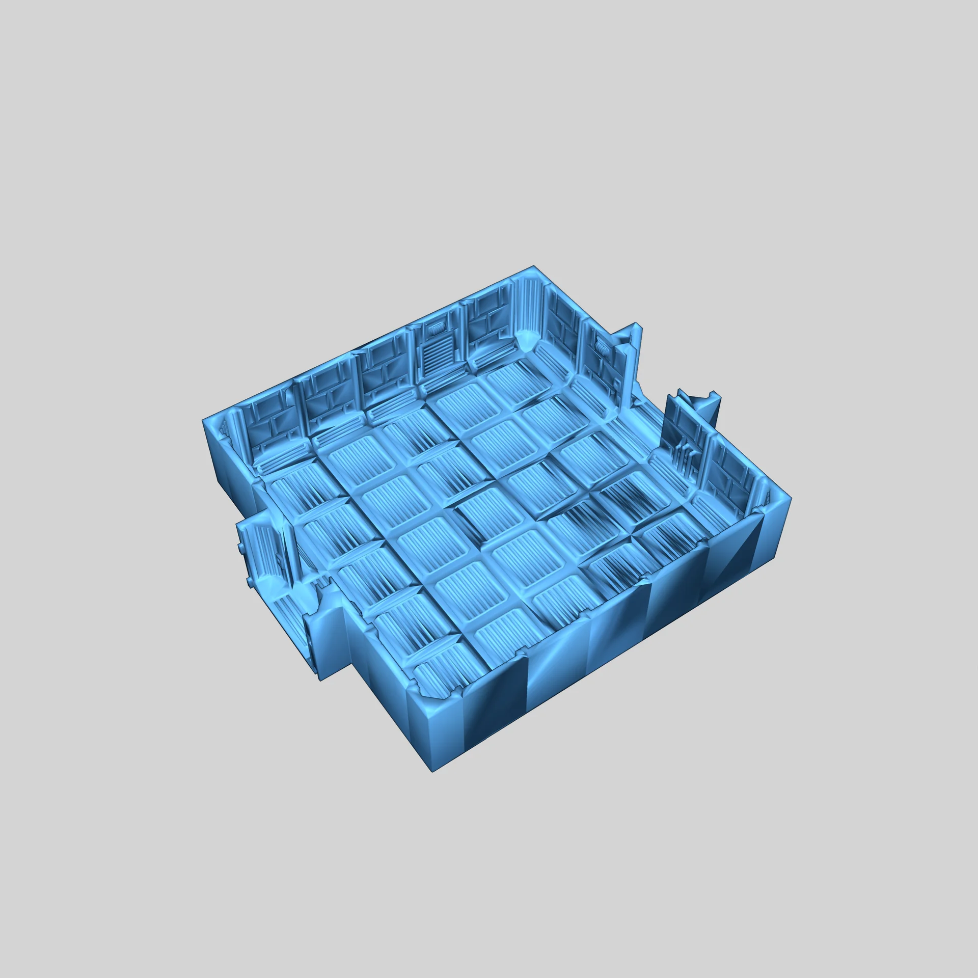 Коридоры и модули карты Space Hulk