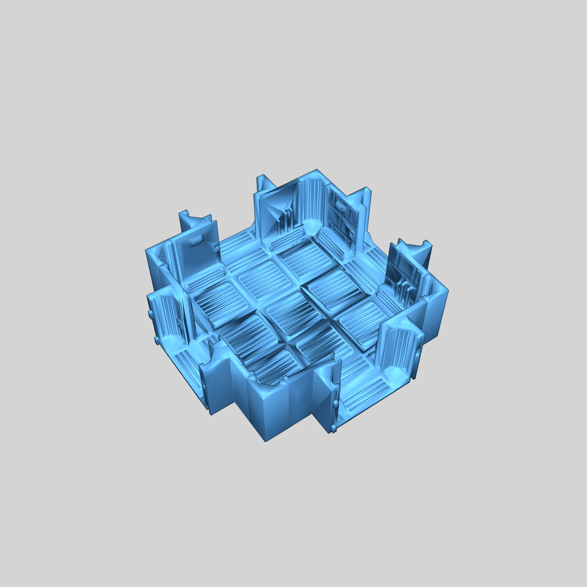 Коридоры и модули карты Space Hulk