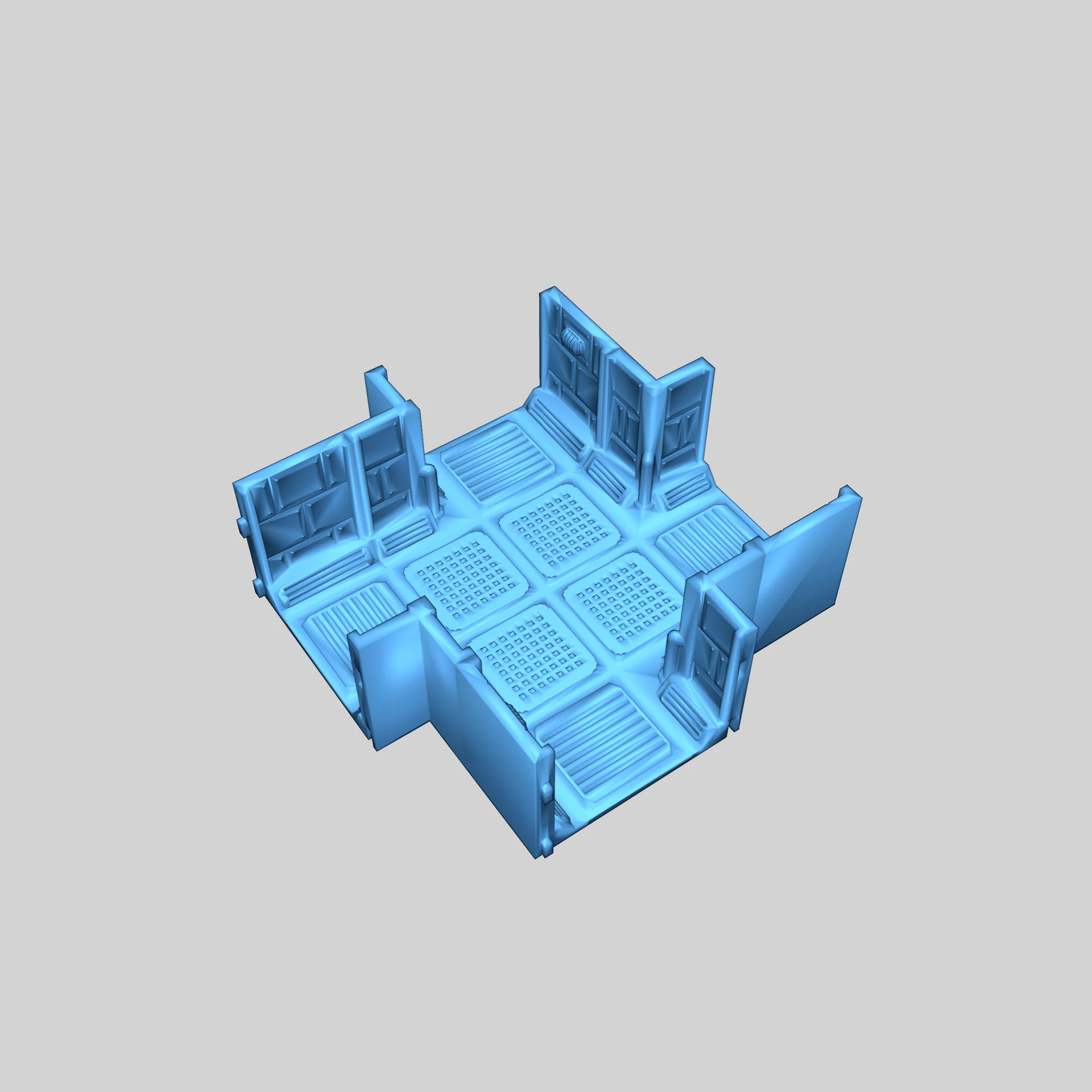 Коридоры и модули карты Space Hulk