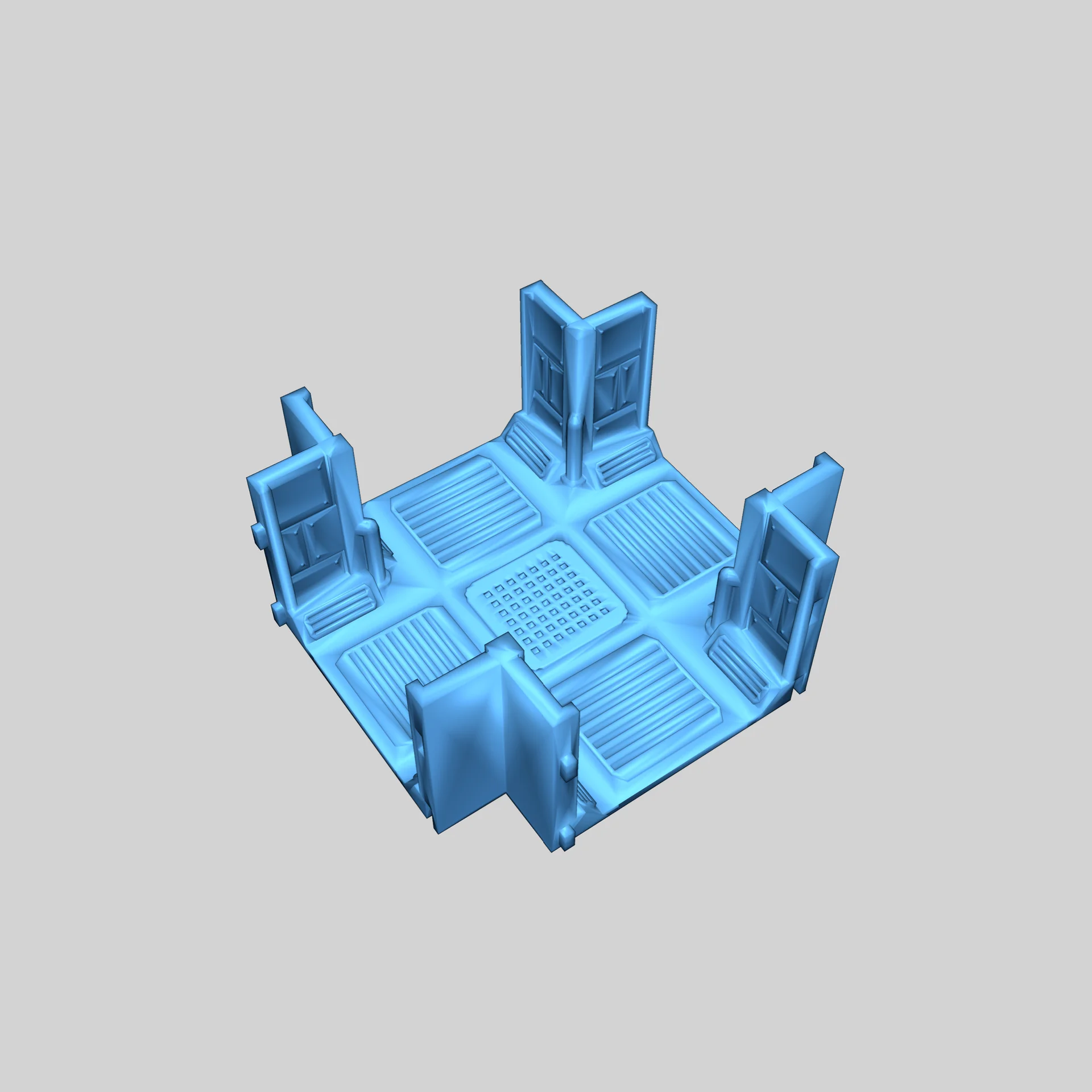 Коридоры и модули карты Space Hulk