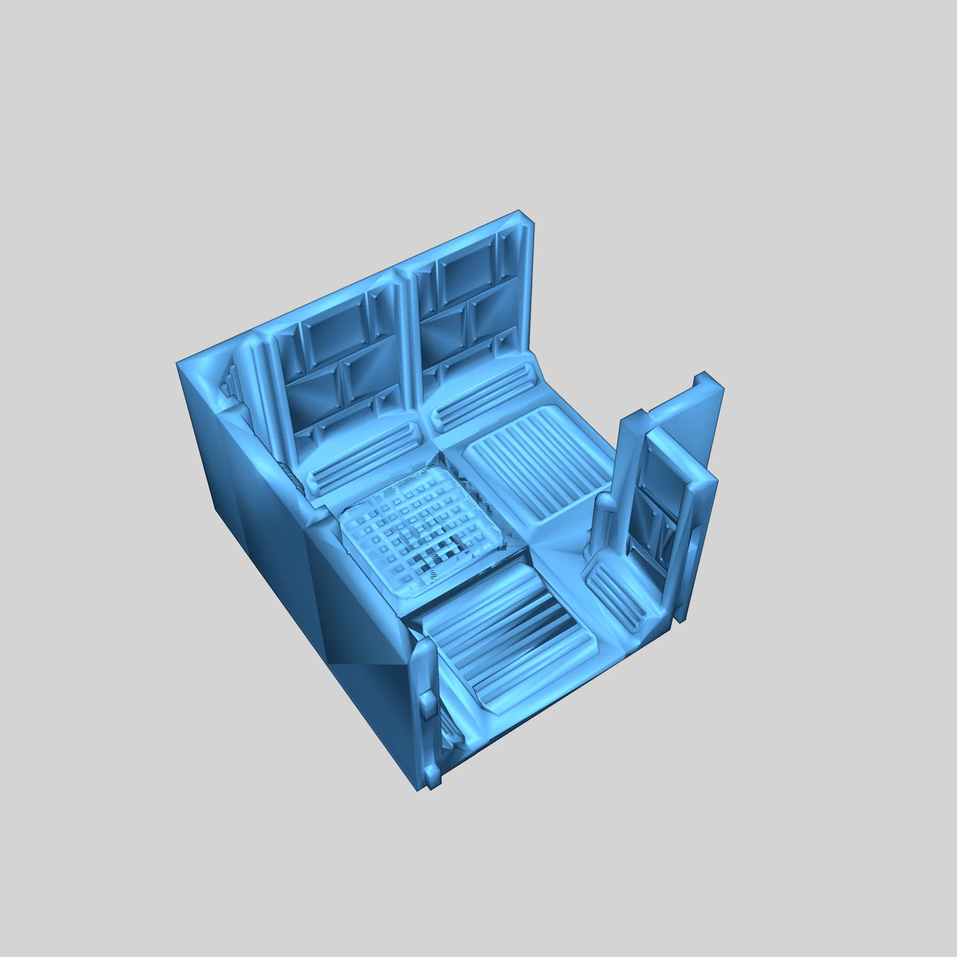 Коридоры и модули карты Space Hulk