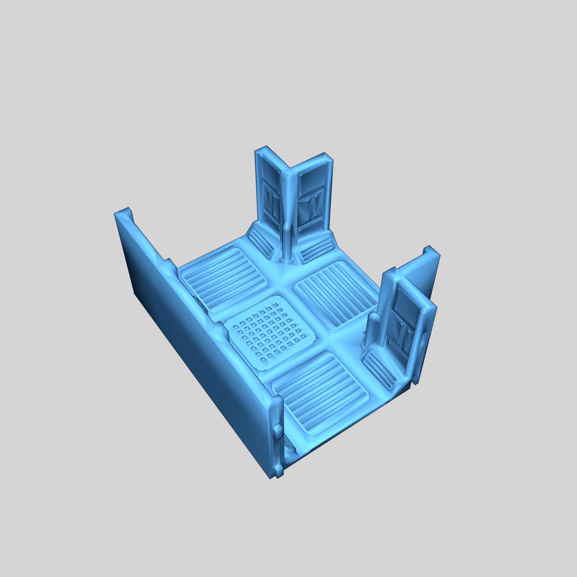 Коридоры и модули карты Space Hulk