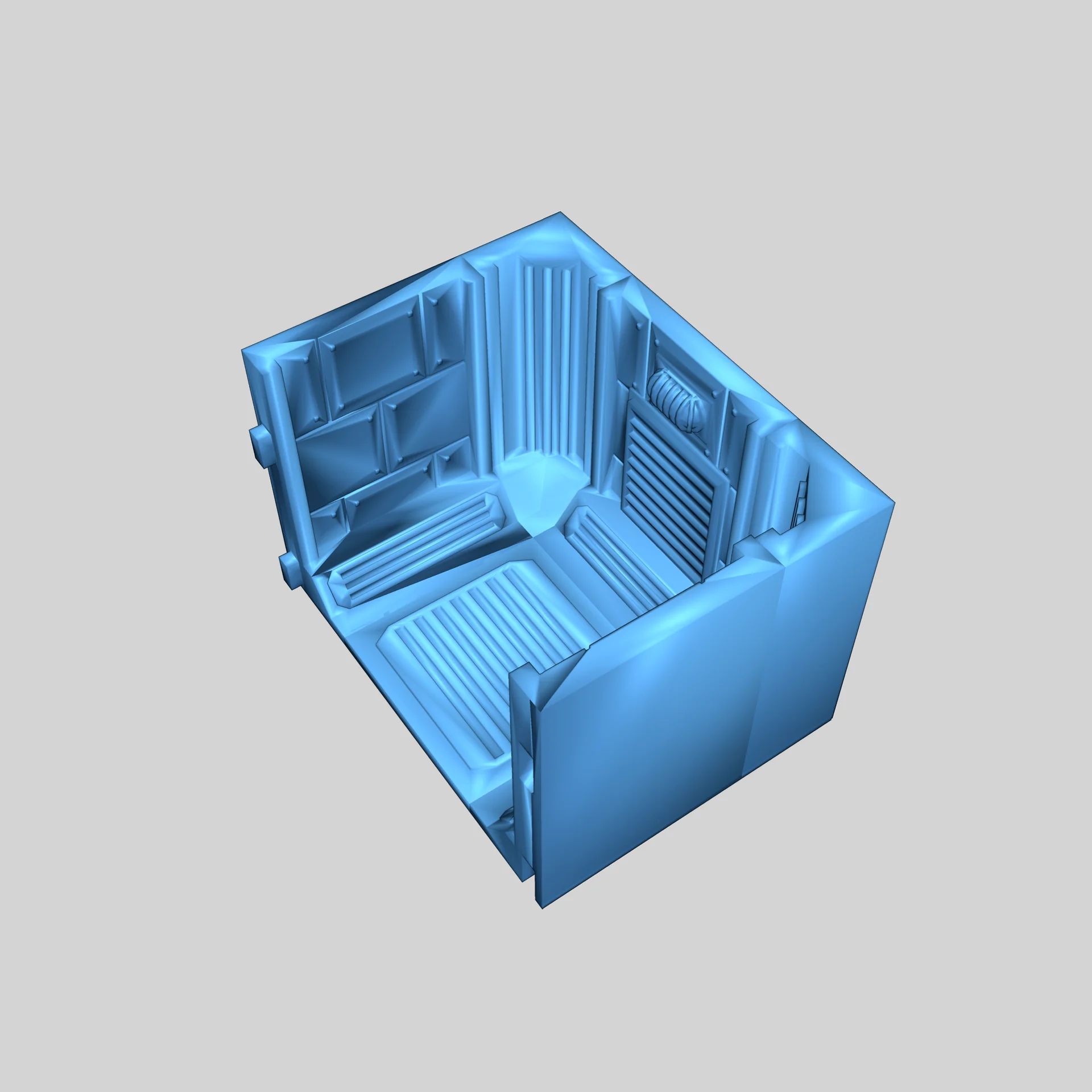 Коридоры и модули карты Space Hulk