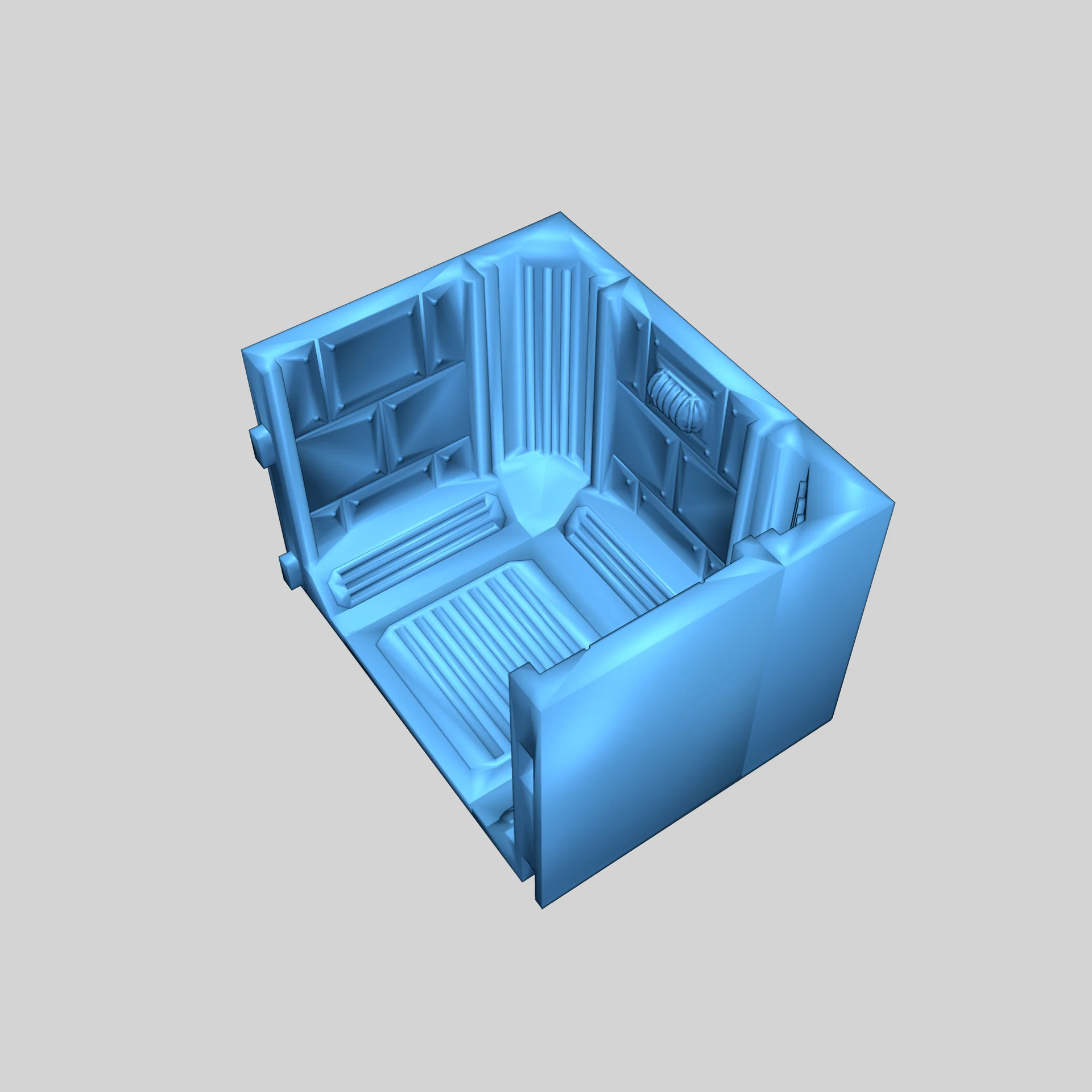 Коридоры и модули карты Space Hulk