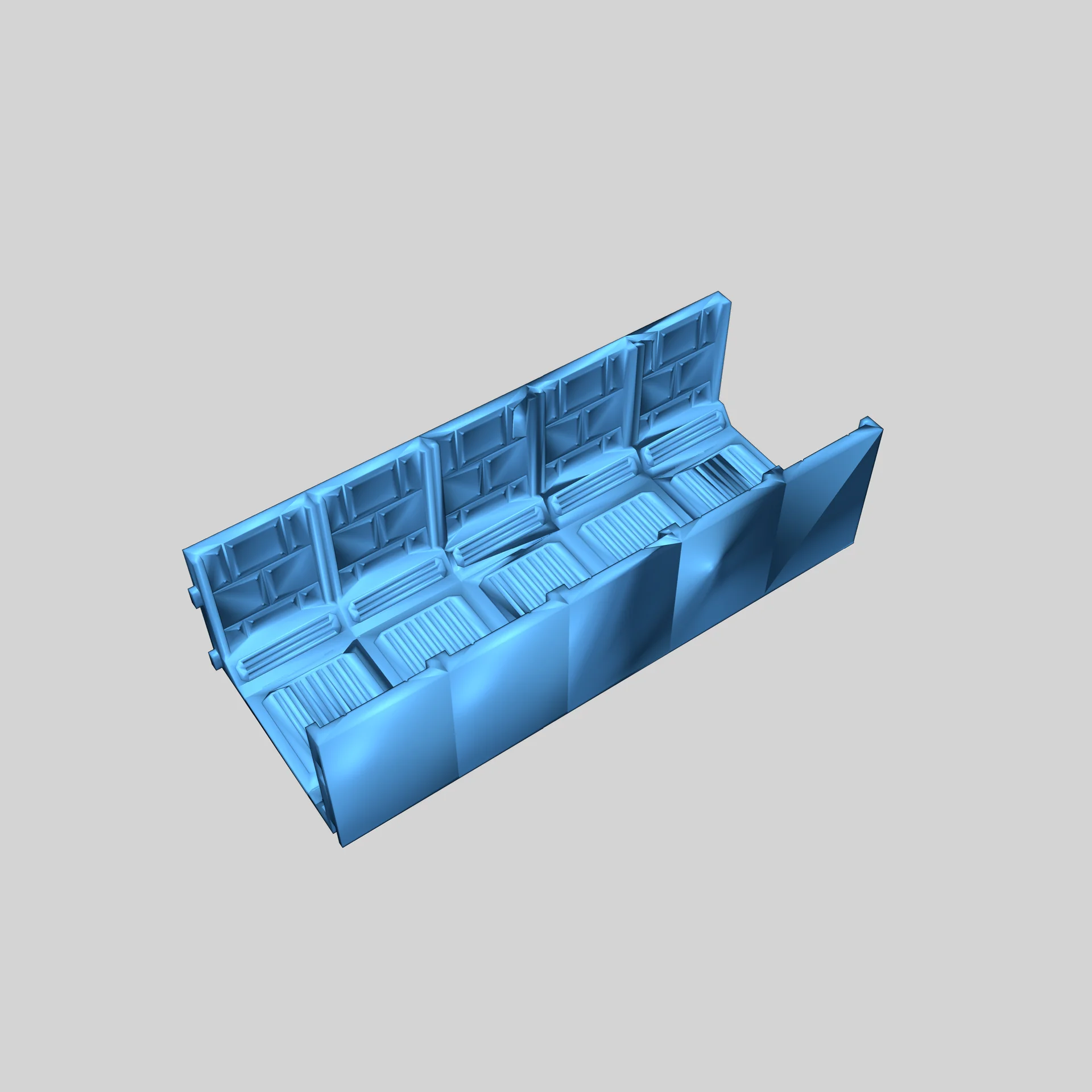 Коридоры и модули карты Space Hulk