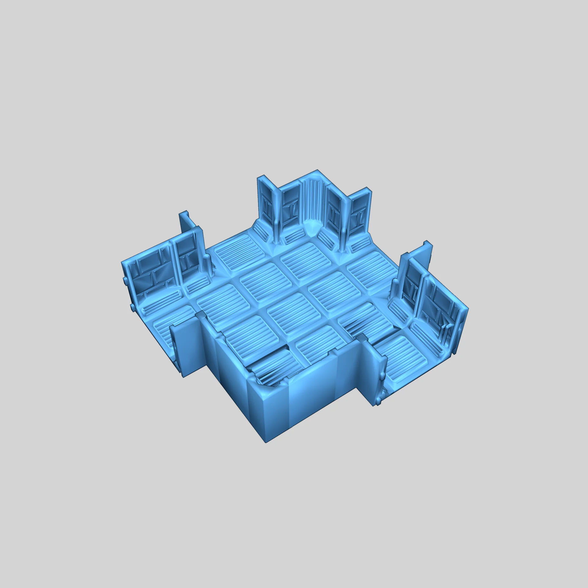 Коридоры и модули карты Space Hulk