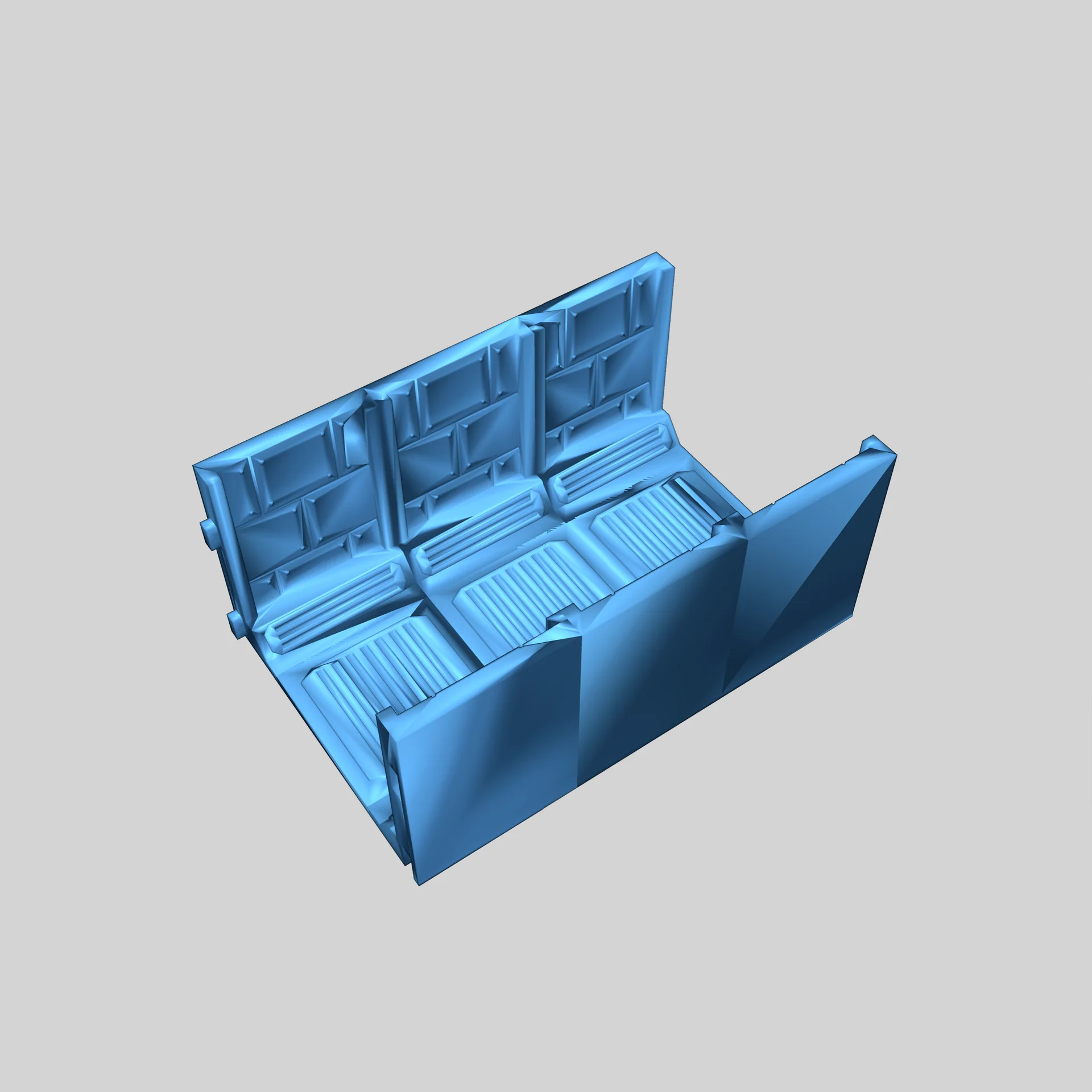 Коридоры и модули карты Space Hulk