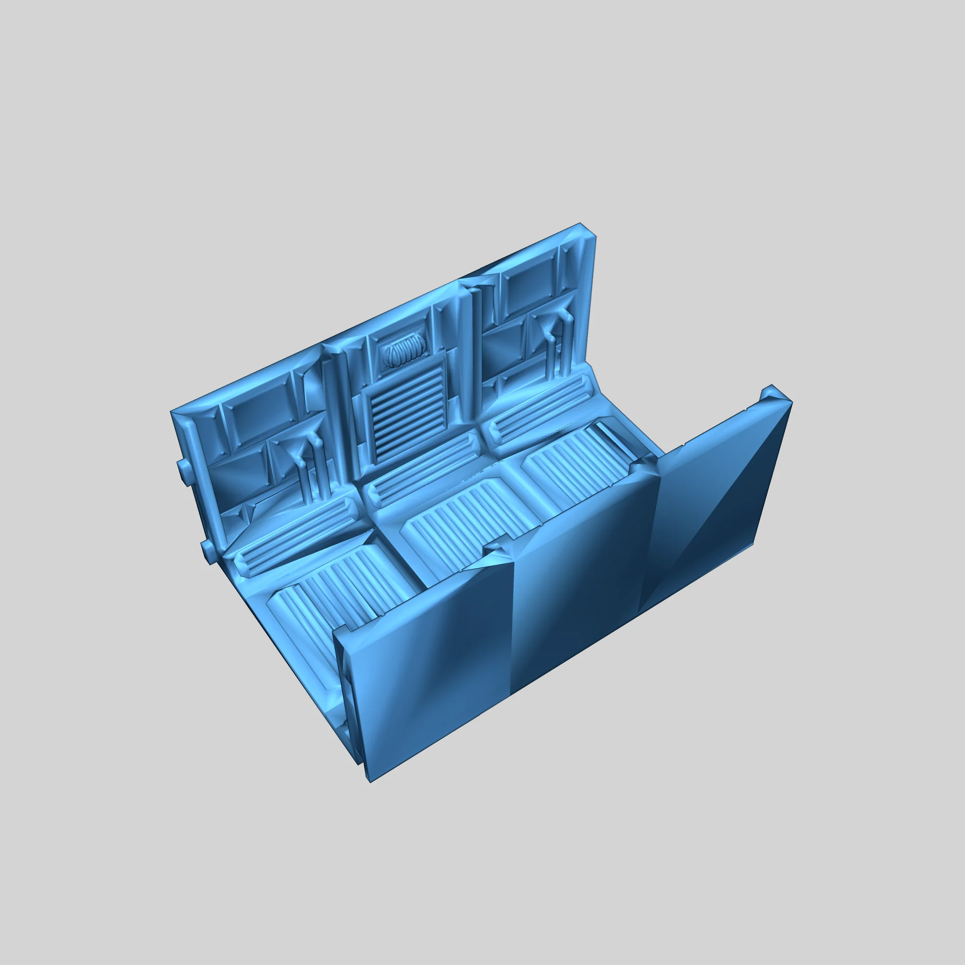 Коридоры и модули карты Space Hulk