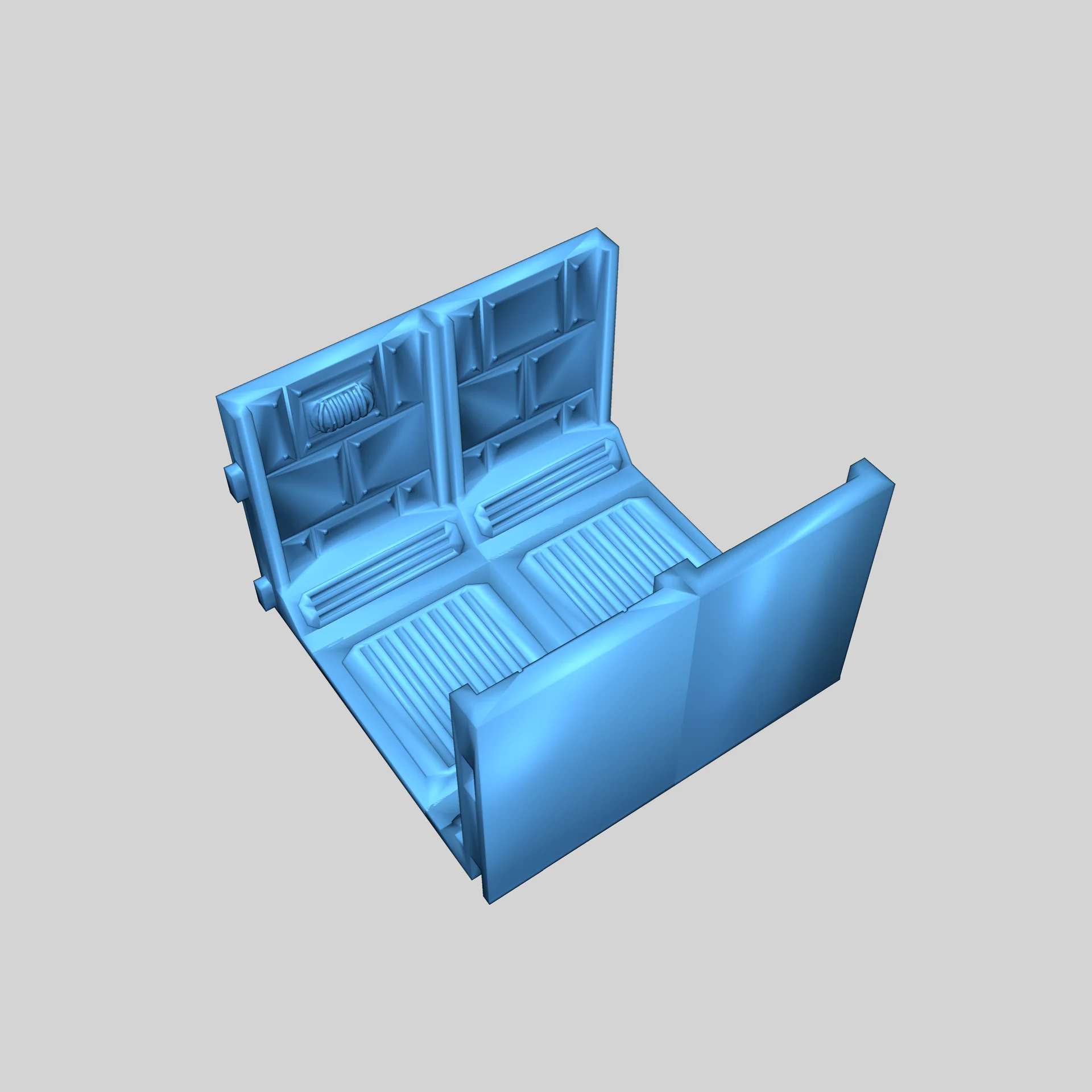 Коридоры и модули карты Space Hulk