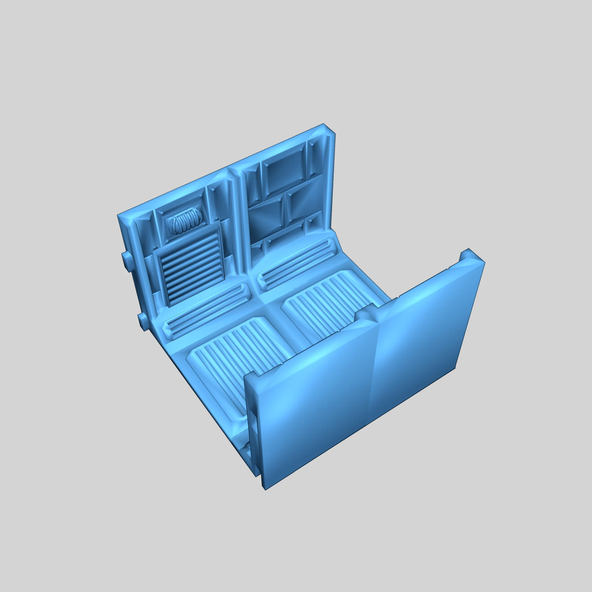 Коридоры и модули карты Space Hulk