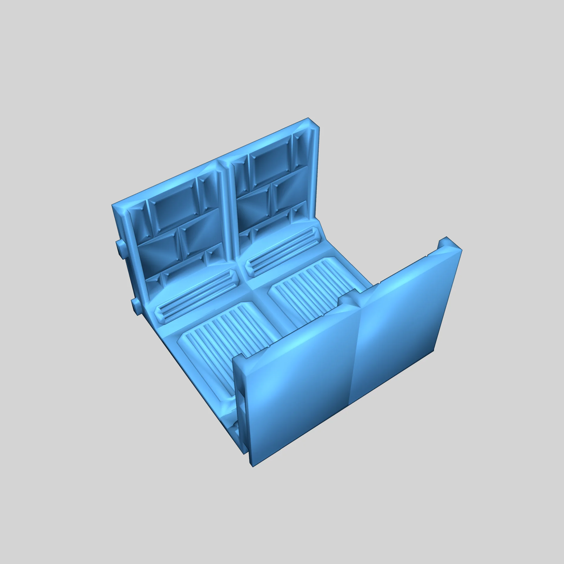 Коридоры и модули карты Space Hulk