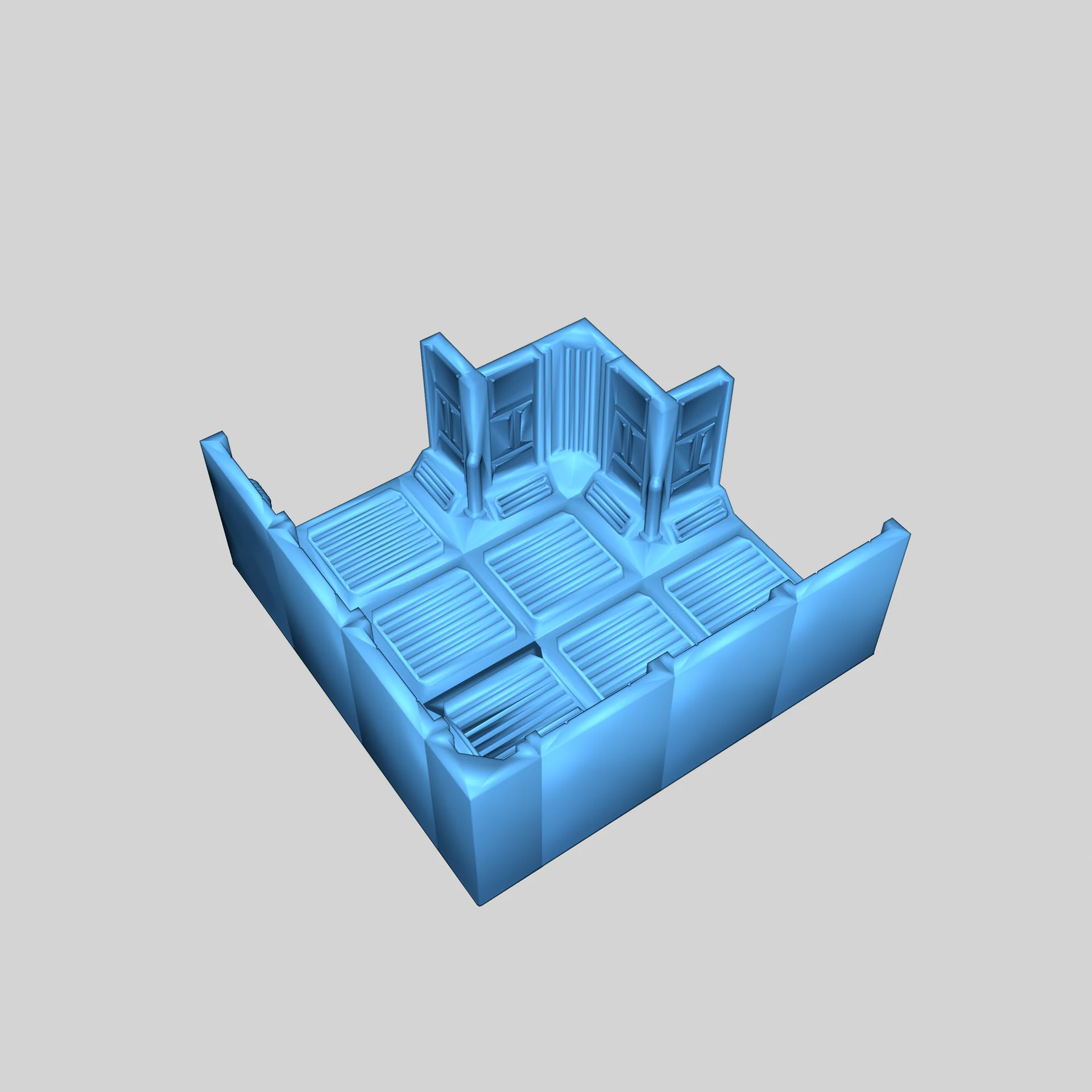 Коридоры и модули карты Space Hulk