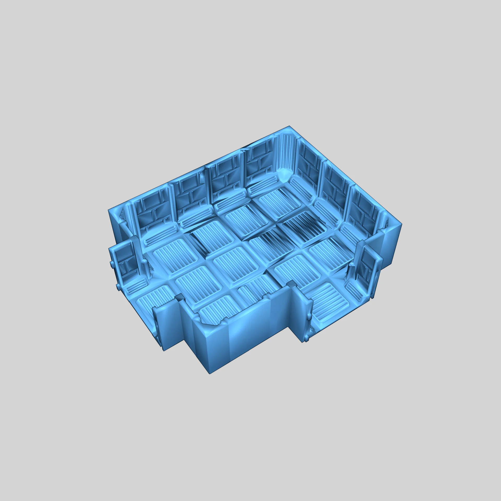 Коридоры и модули карты Space Hulk