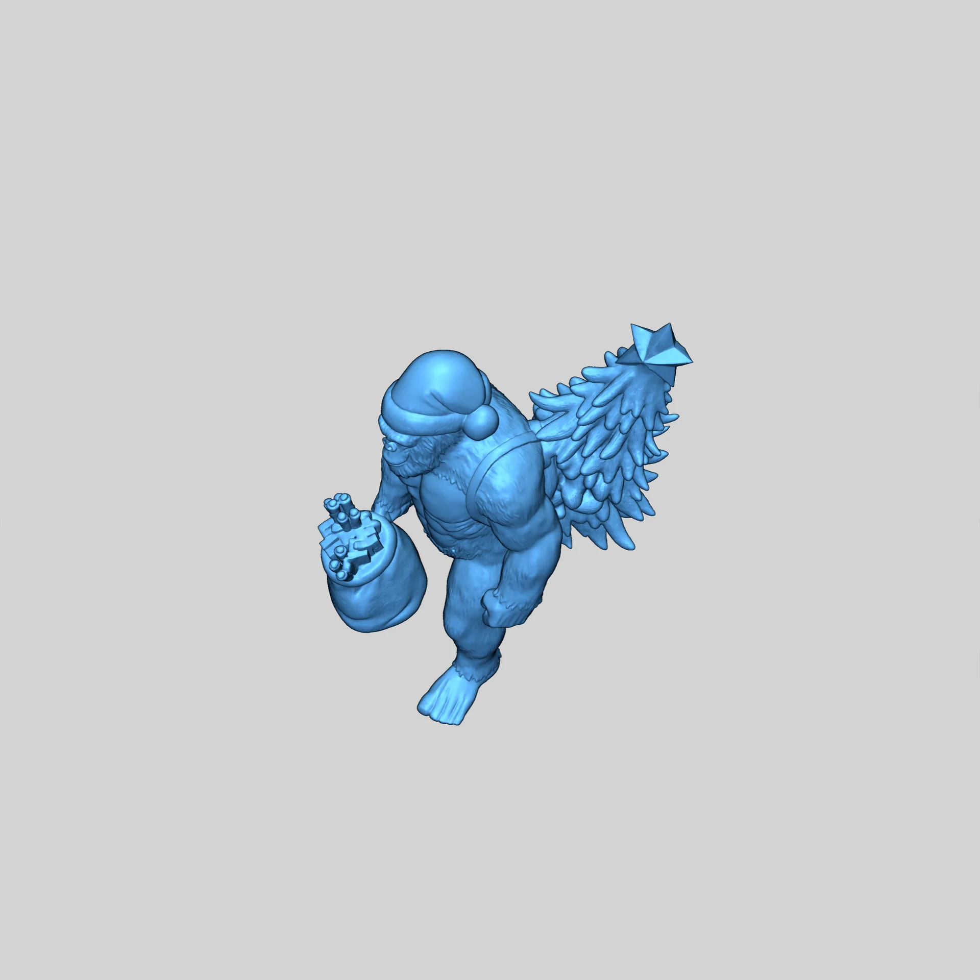 Юлтид Бигфут - Санта Сасквоч с деревом