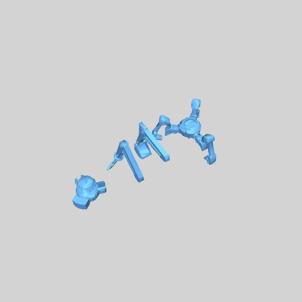 Трехместная машина для копки MiningMech